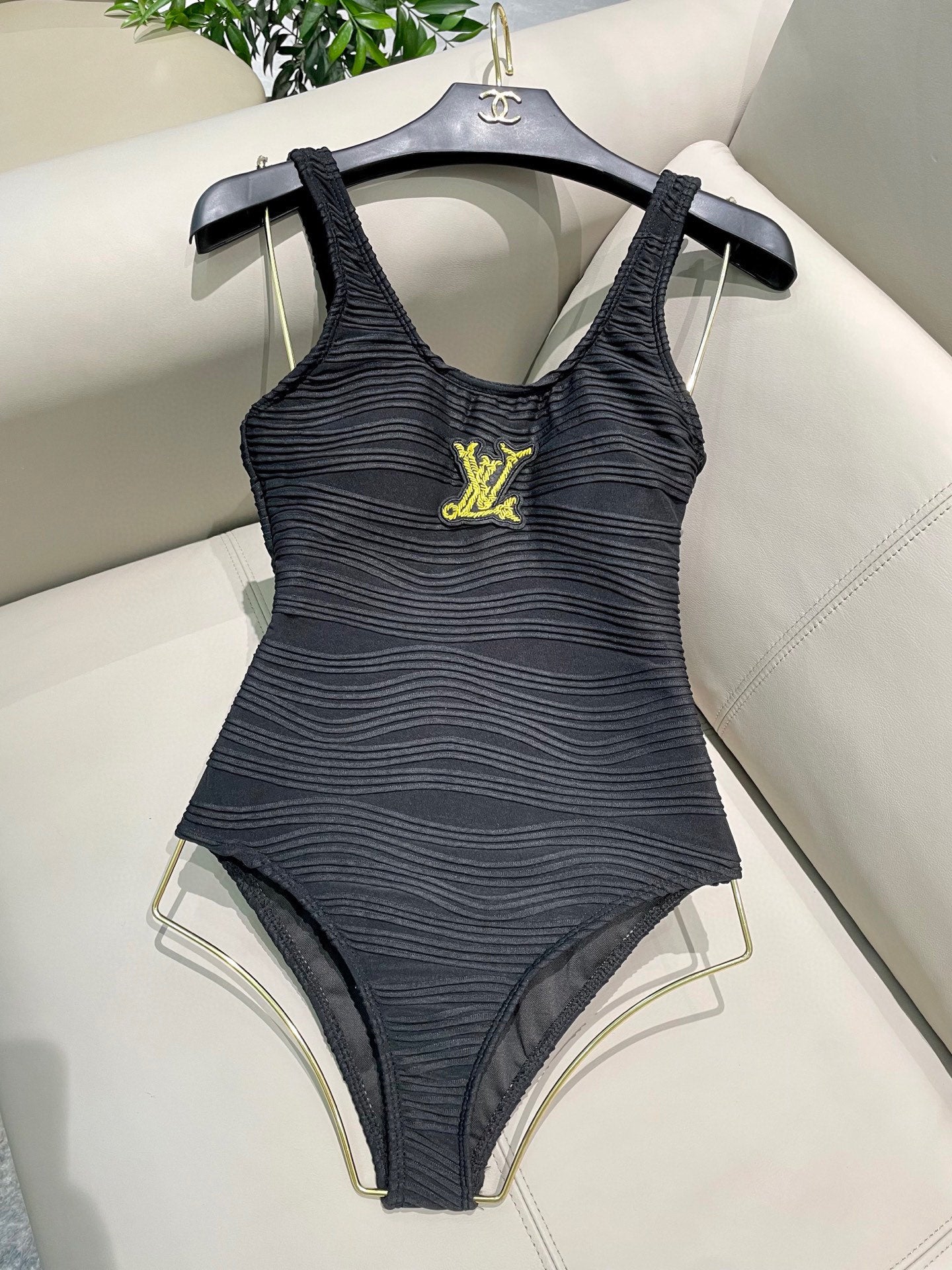 New jacquard one-piece swimsuit