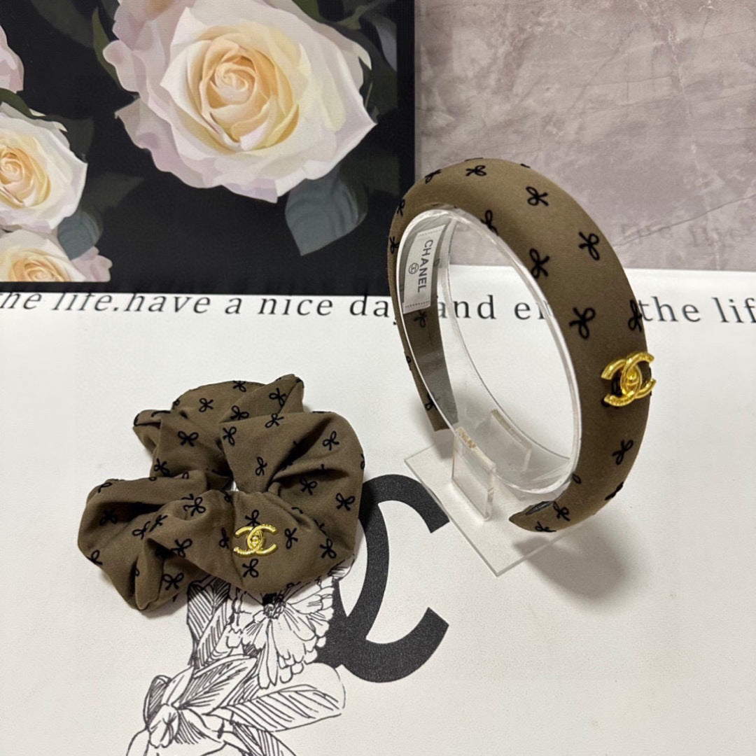New headband + hairband two-piece set