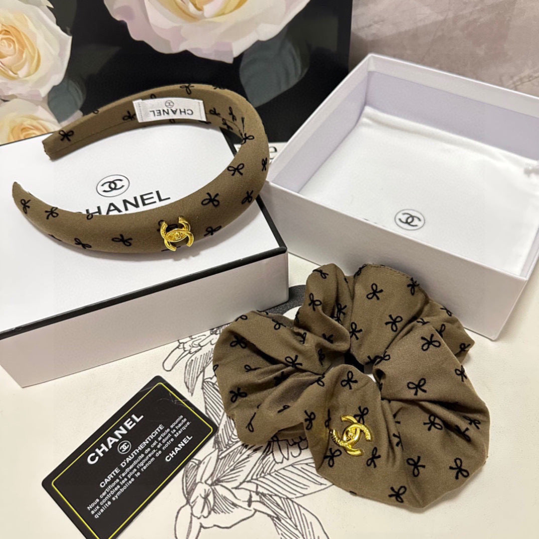 New headband + hairband two-piece set