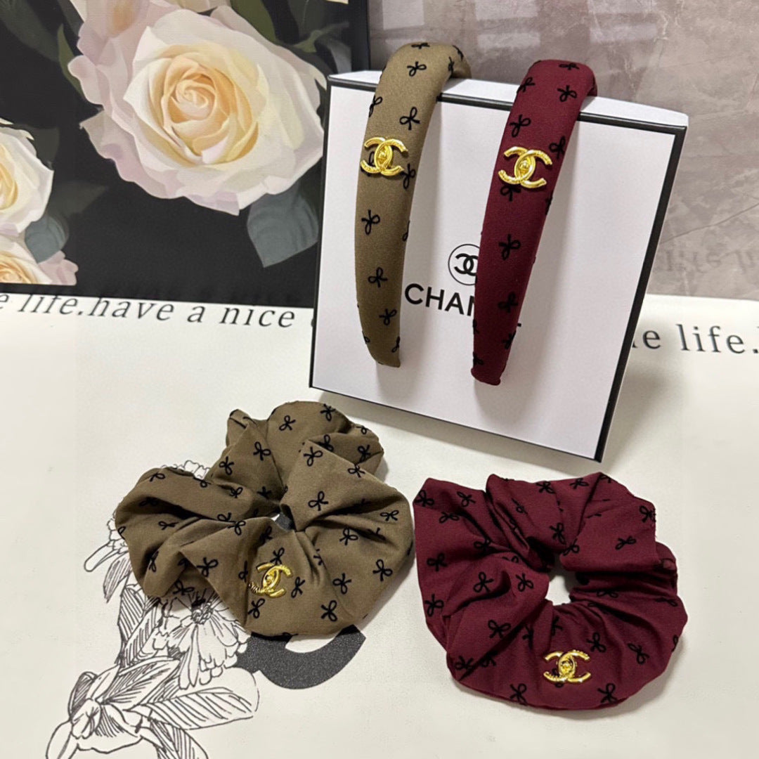 New headband + hairband two-piece set