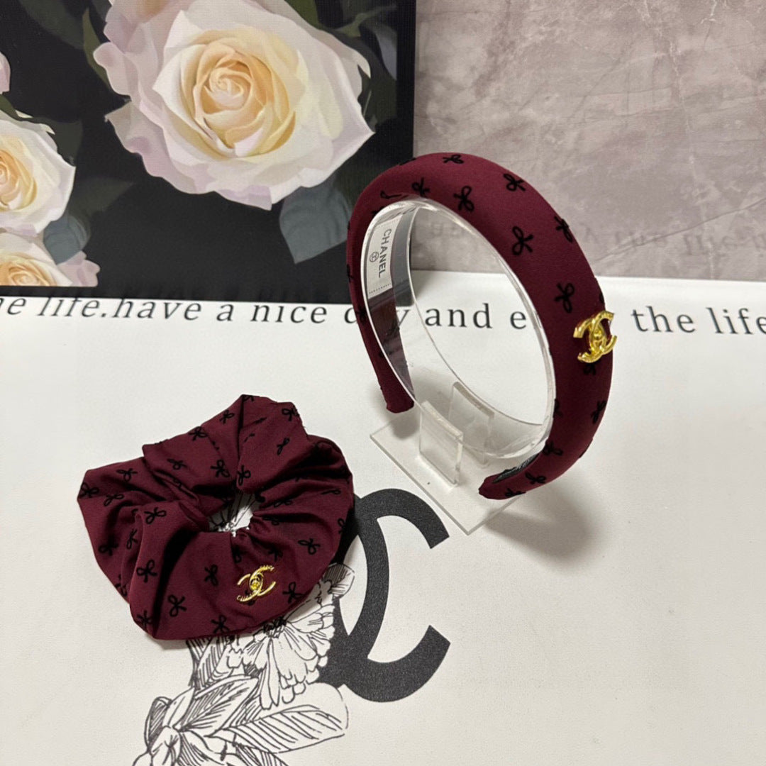 New headband + hairband two-piece set