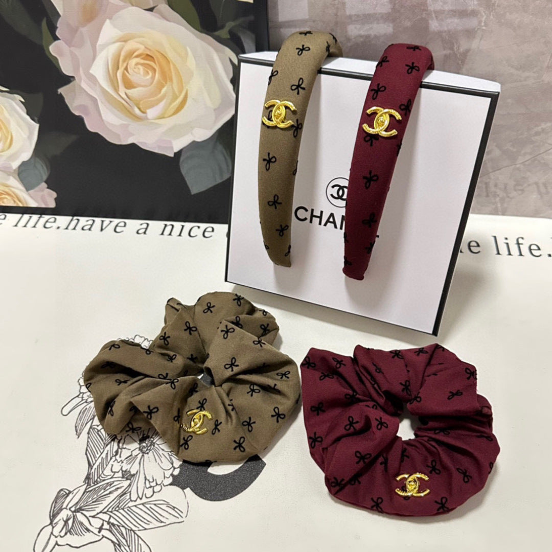 New headband + hairband two-piece set