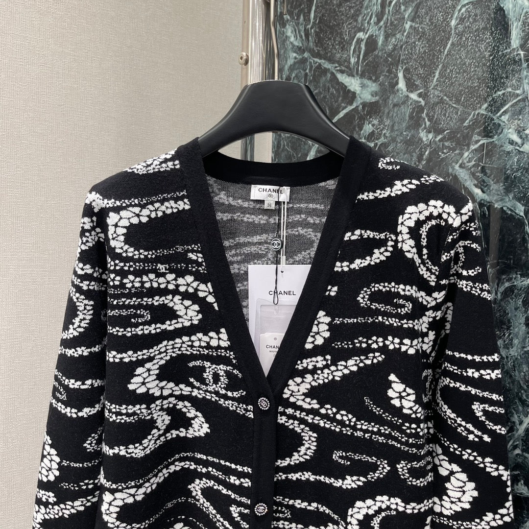 C 25fw Knit Long Sleeve Cardigan
