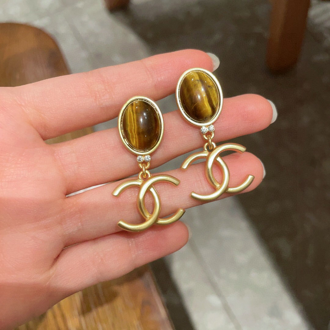 C 25 Alphabet Earrings