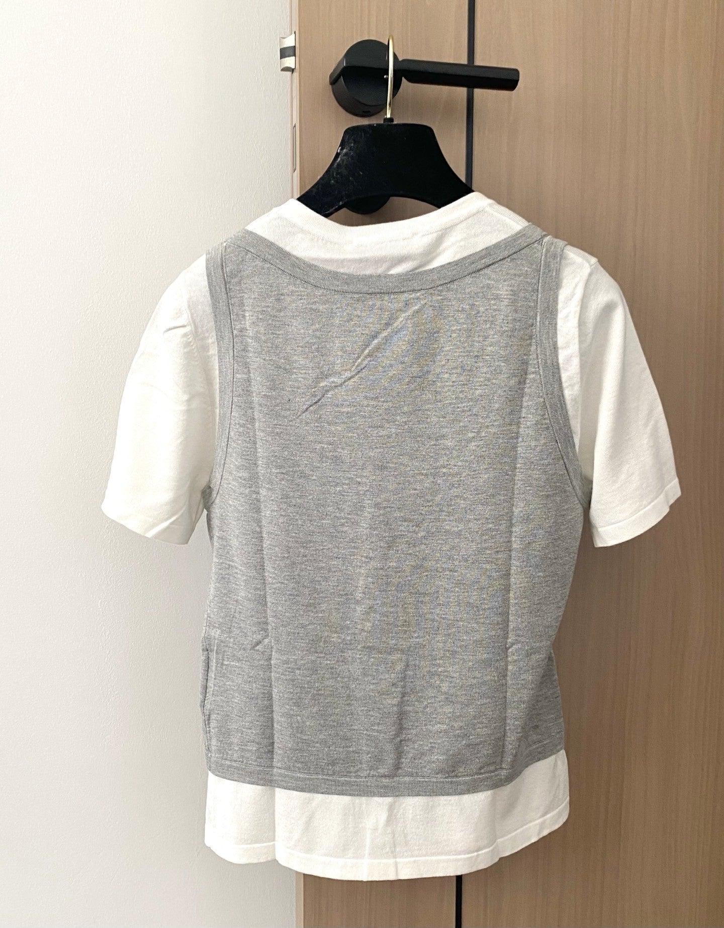 M 25 Fake two-piece short sleeves