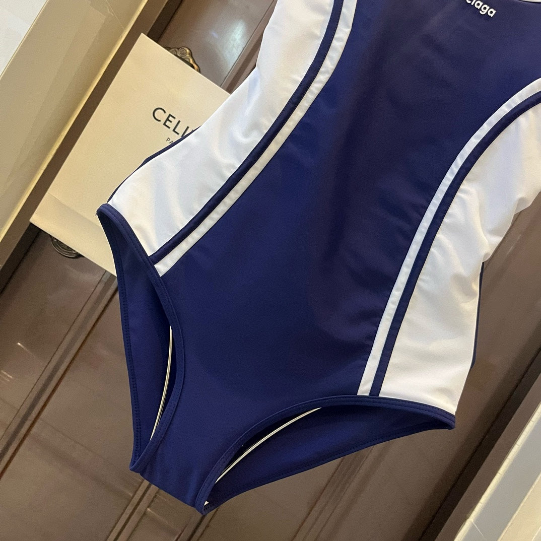 B 25 Navy Blue Swimsuit