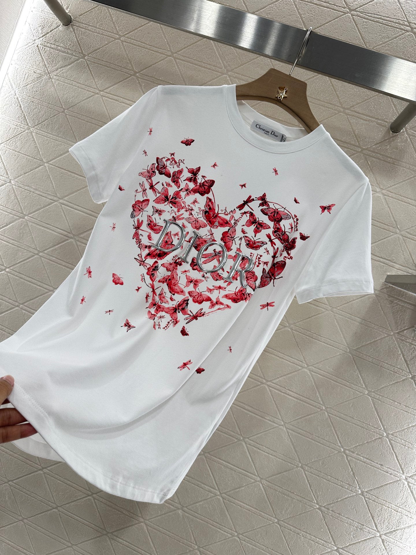 D 25 Round Neck Printed Mori 𝑇𝑒𝑒