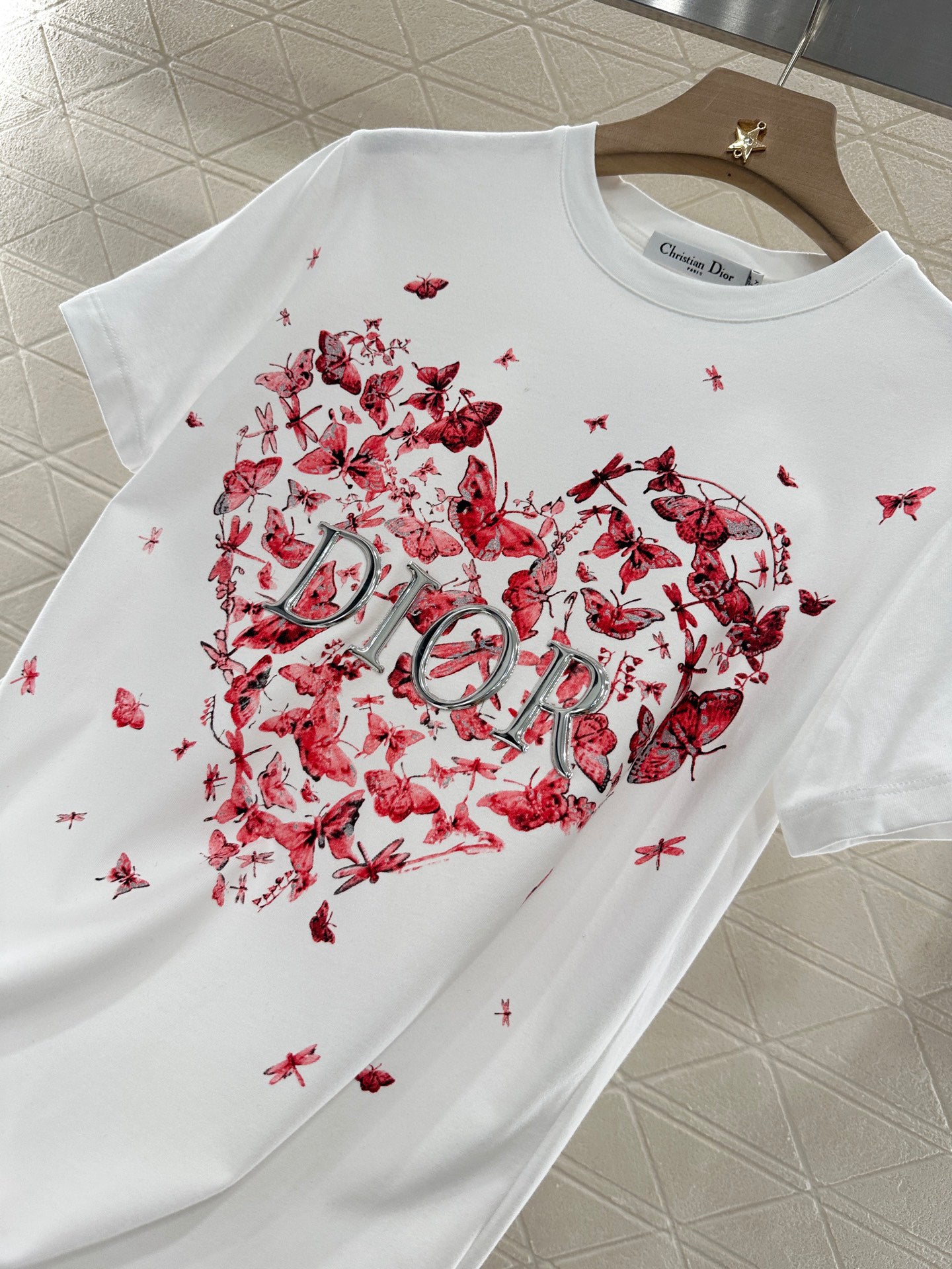 D 25 Round Neck Printed Mori 𝑇𝑒𝑒