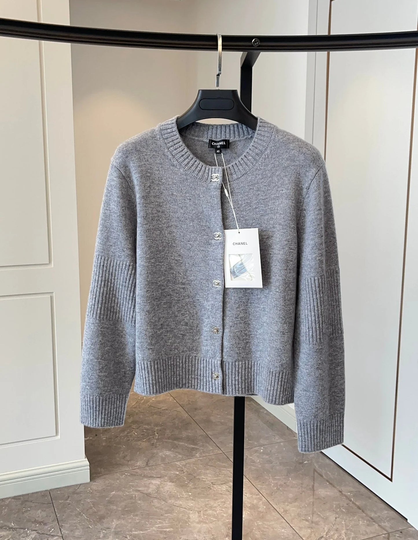 C 24 Kashmir cashmere wrap cardigan