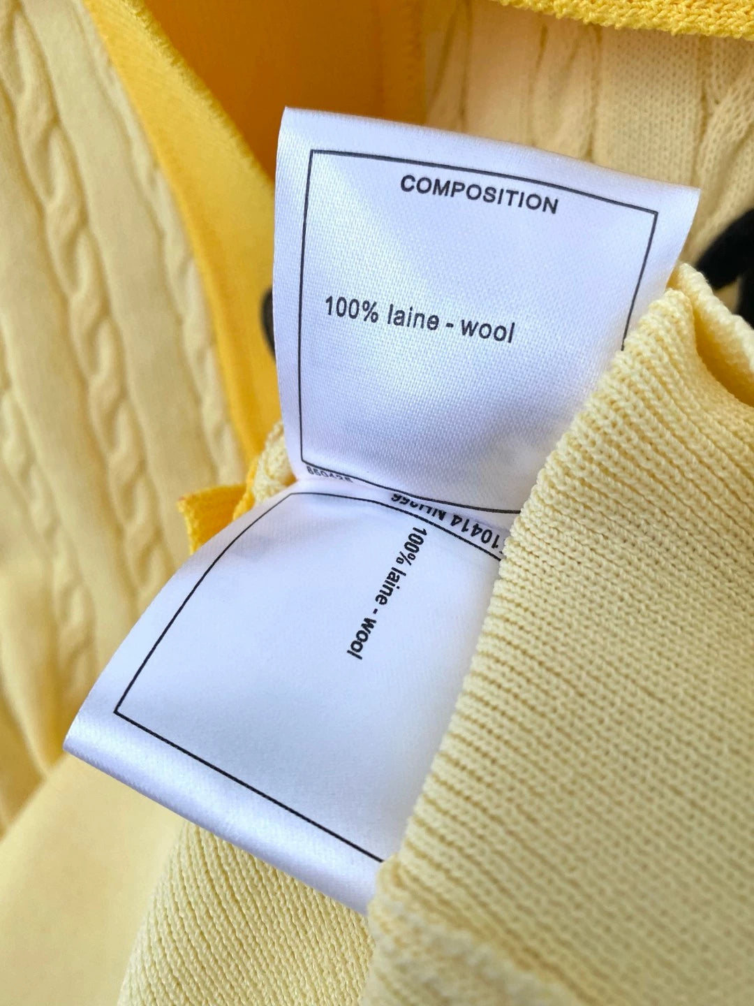 C 25 neue einreihige Revers ärmellose Strickweste