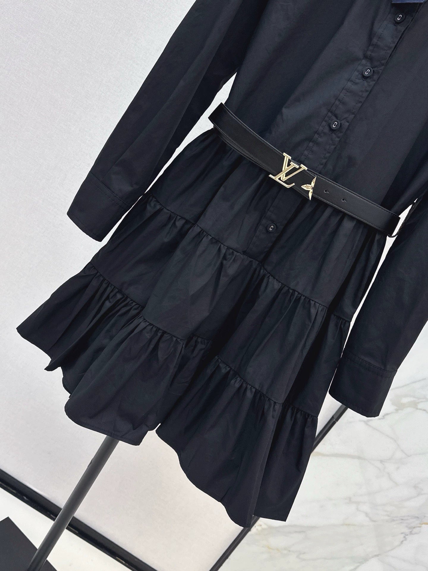 L 25 spring and summer new shirt dress