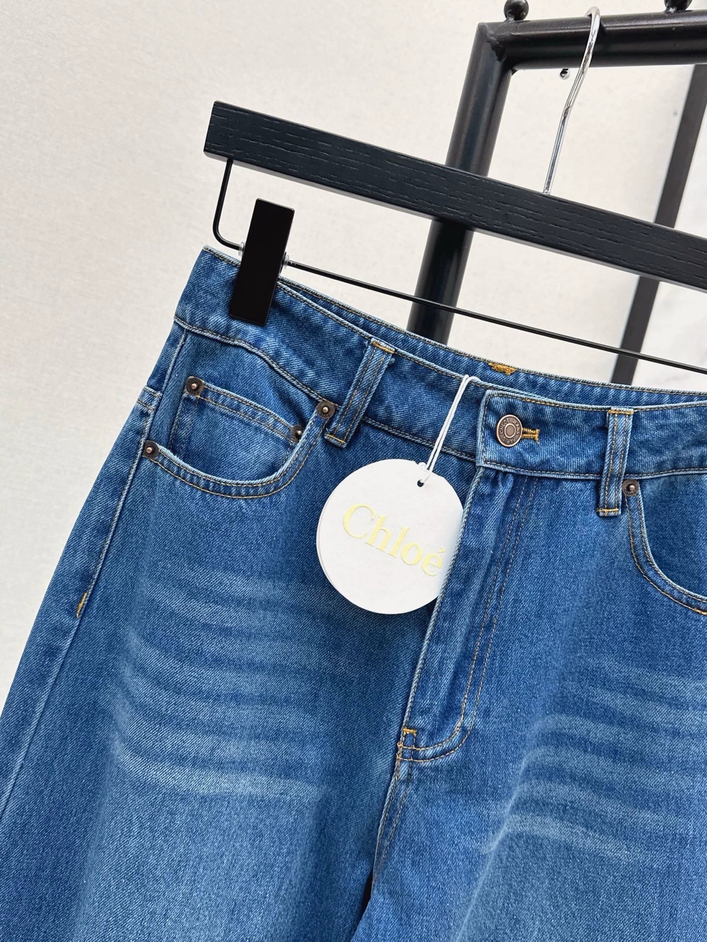 chl 25 25 Spring/Summer New Straight wide-leg high waist jeans