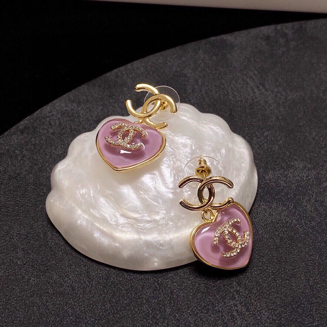 C 25 Amethyst Love Earrings