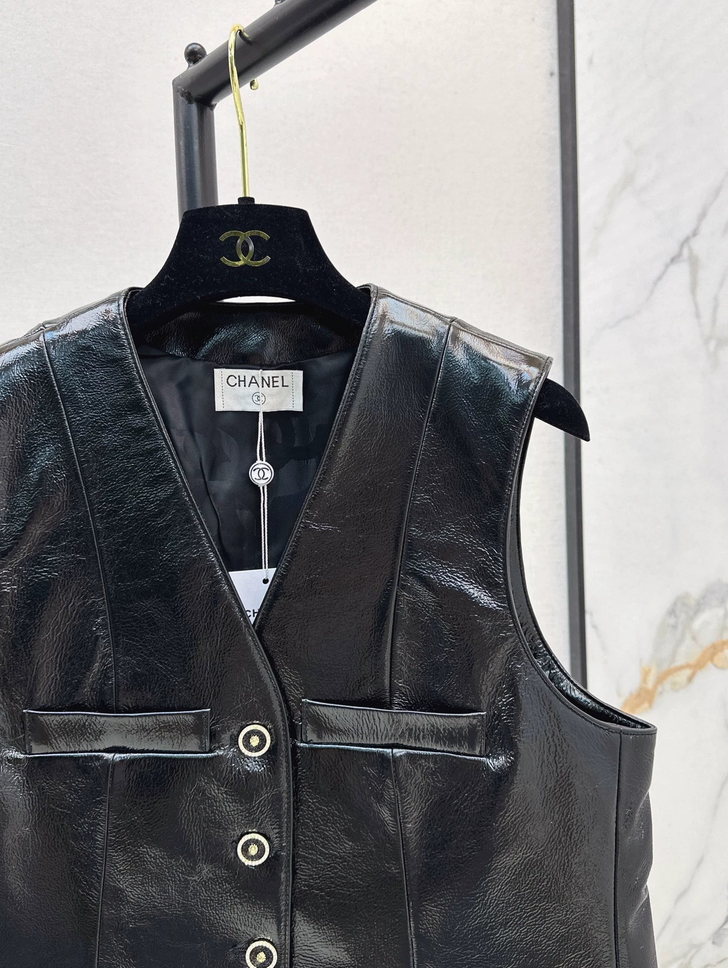 C 25A Premium Handcrafted Collection New Genuine Leather Vest