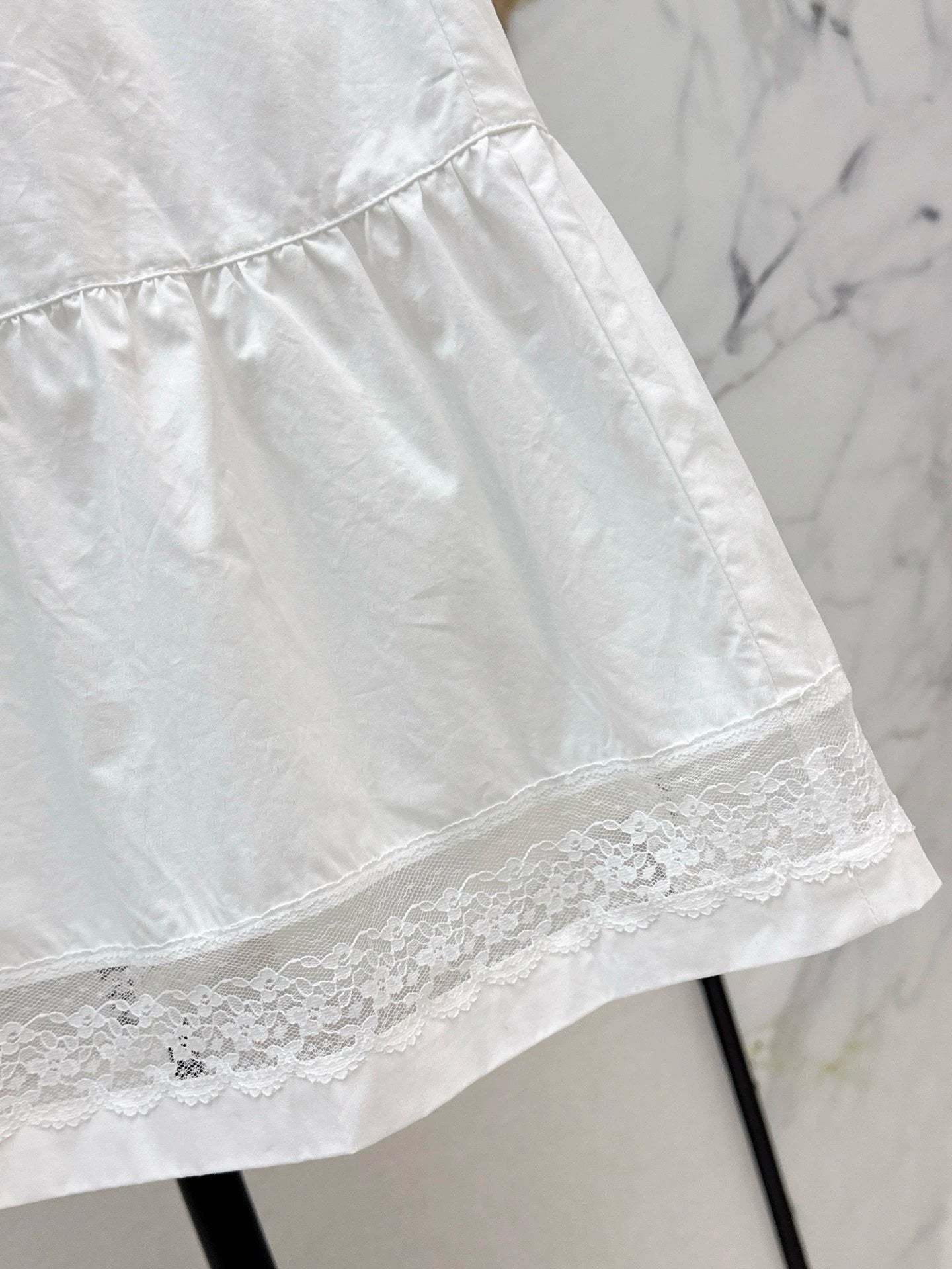 m 25 Spring/Summer New Hem Spliced Lace Long Half Skirt
