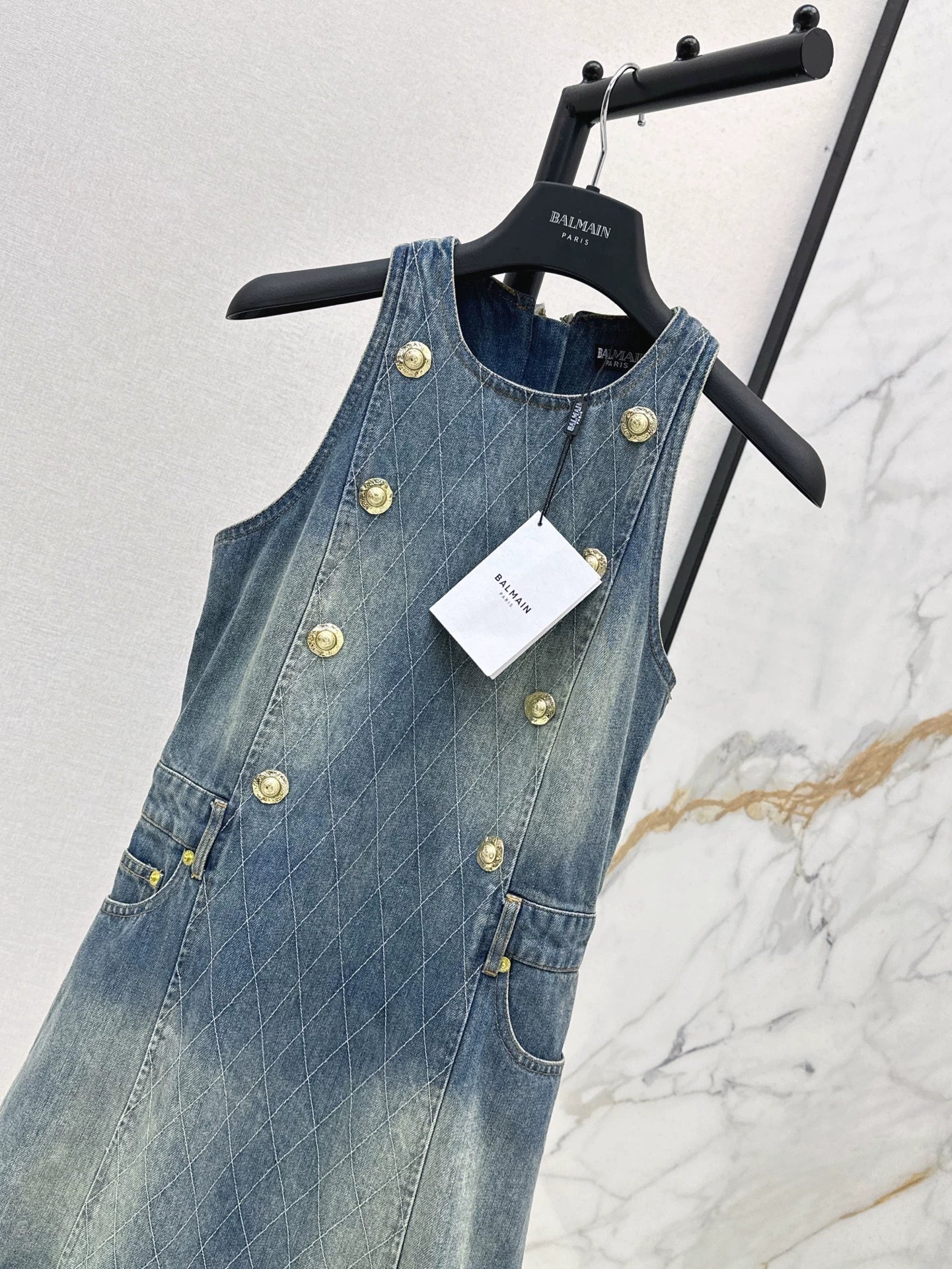 BA 25 spring and summer new denim dress