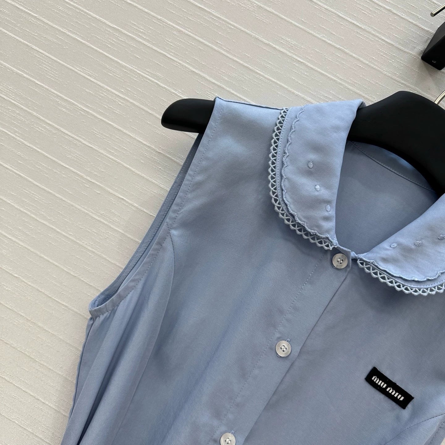 m 25 Early spring girly style doll neck sleeveless dress