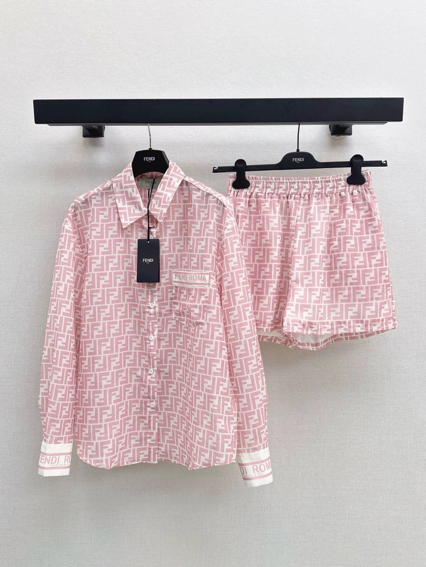 F 25 Spring/Summer Latest Classic Printed Casual Suit