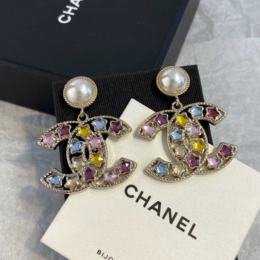 25 Summer New Color Dopamine Star Earrings