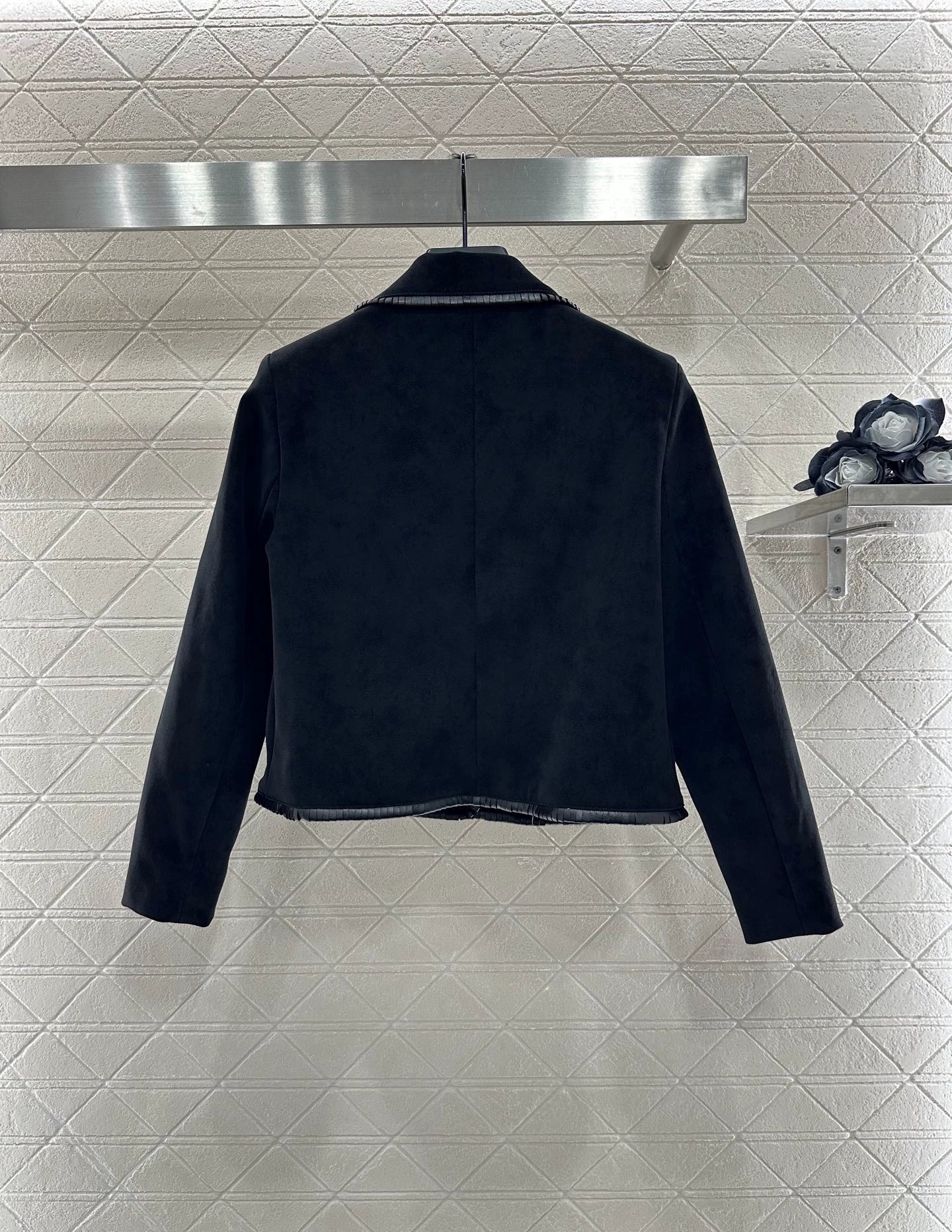 CE 25 Genuine Leather Jacket and Skirt Set