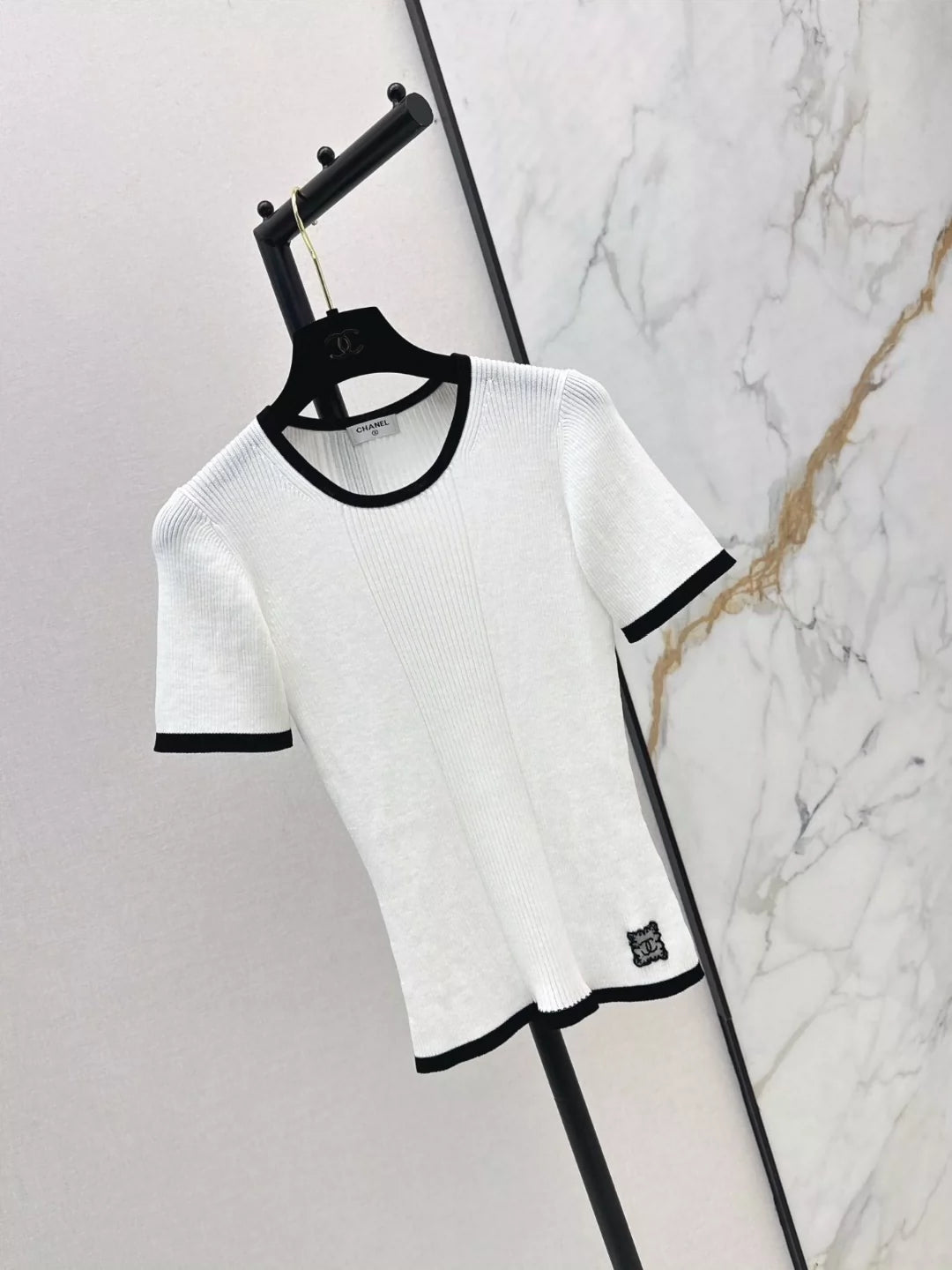 C 25 Spring/Summer New Short Sleeve Knit Cardigan