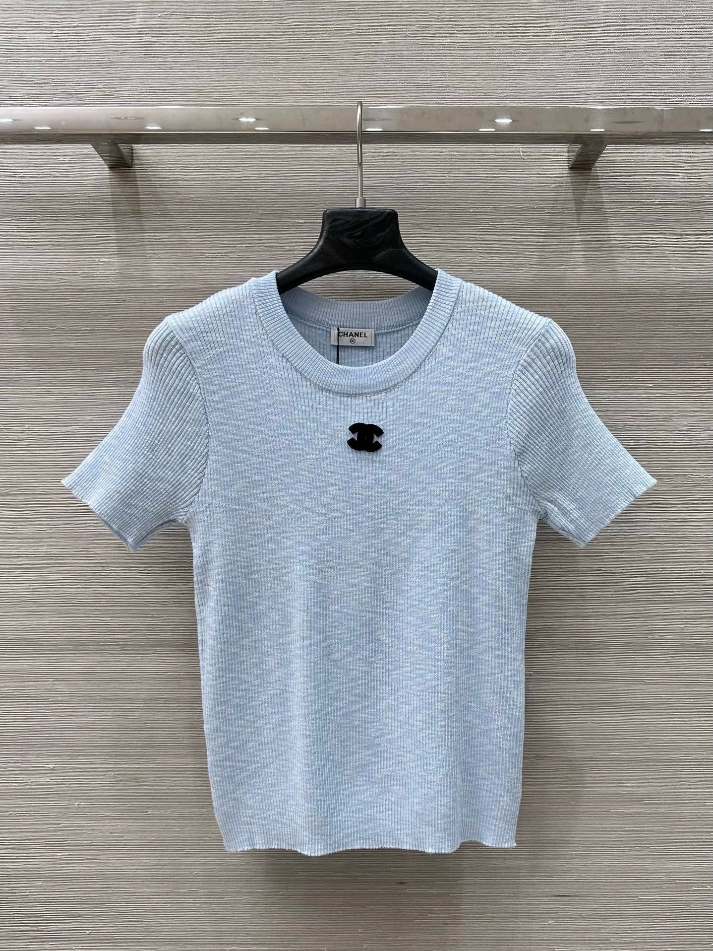 C 25 Dopamine Colorway Strick-Kurzarmoberteil