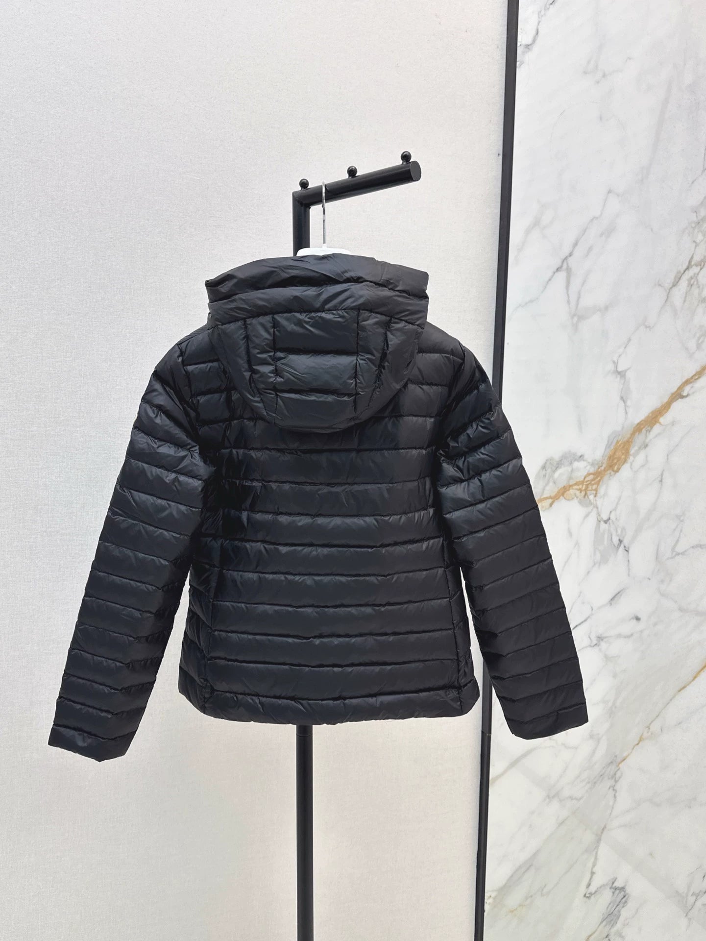 Mon 25 new waist thin hooded down jacket