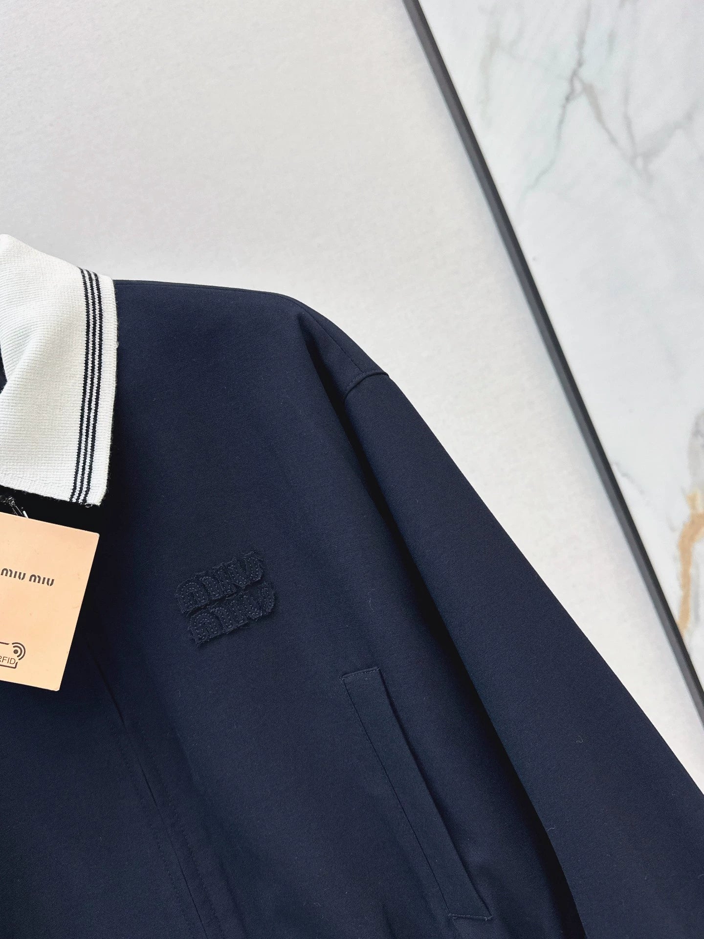 M 25fw College style short jacket