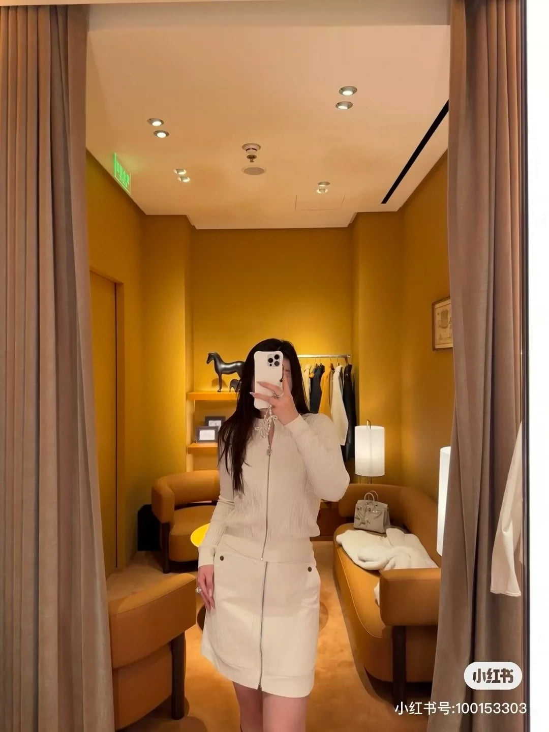 H 25 New three-dimensional cut pocket half skirt