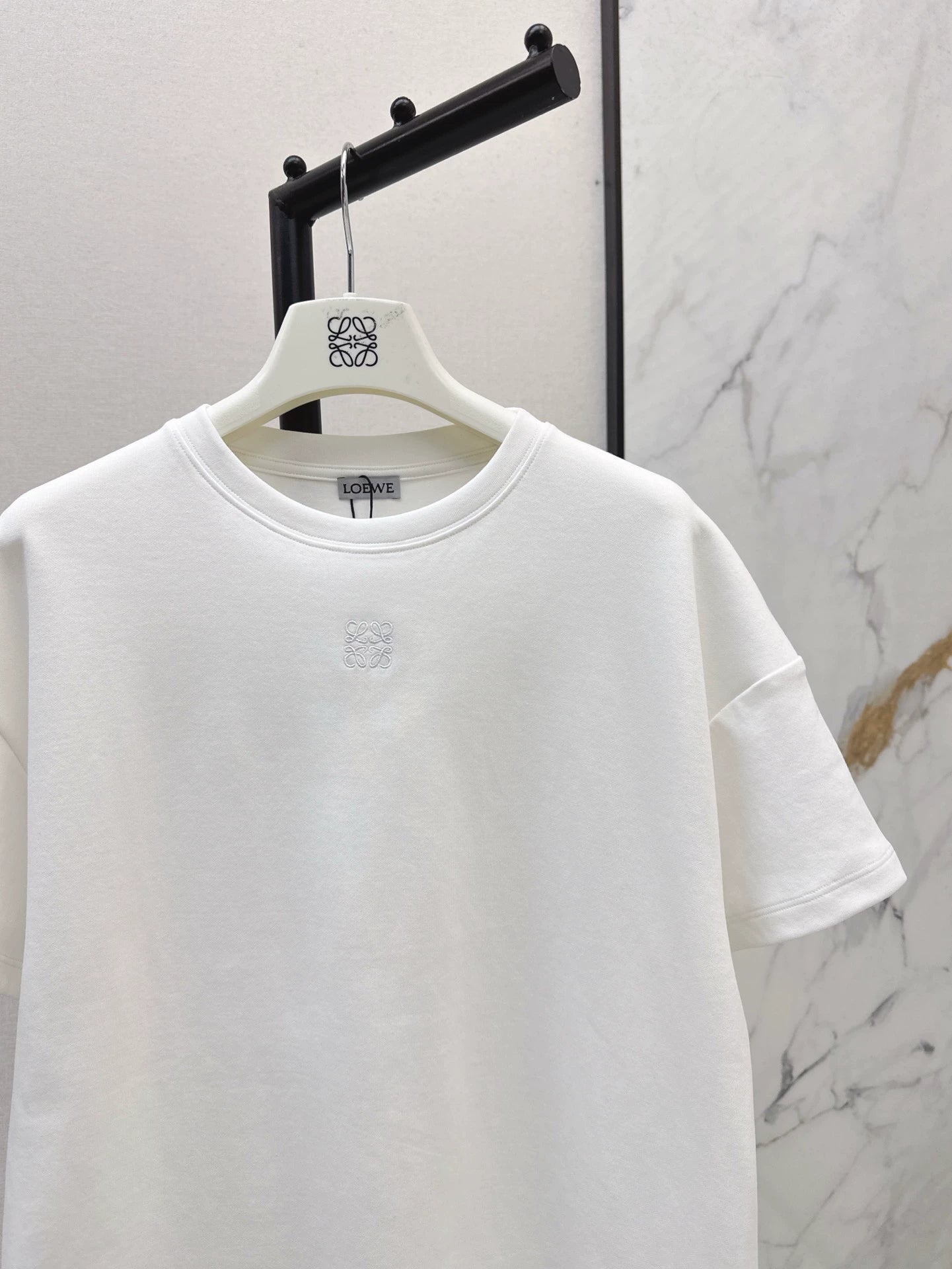 LO 25 Spring and Summer New Irregular Short Sleeve T-shirt