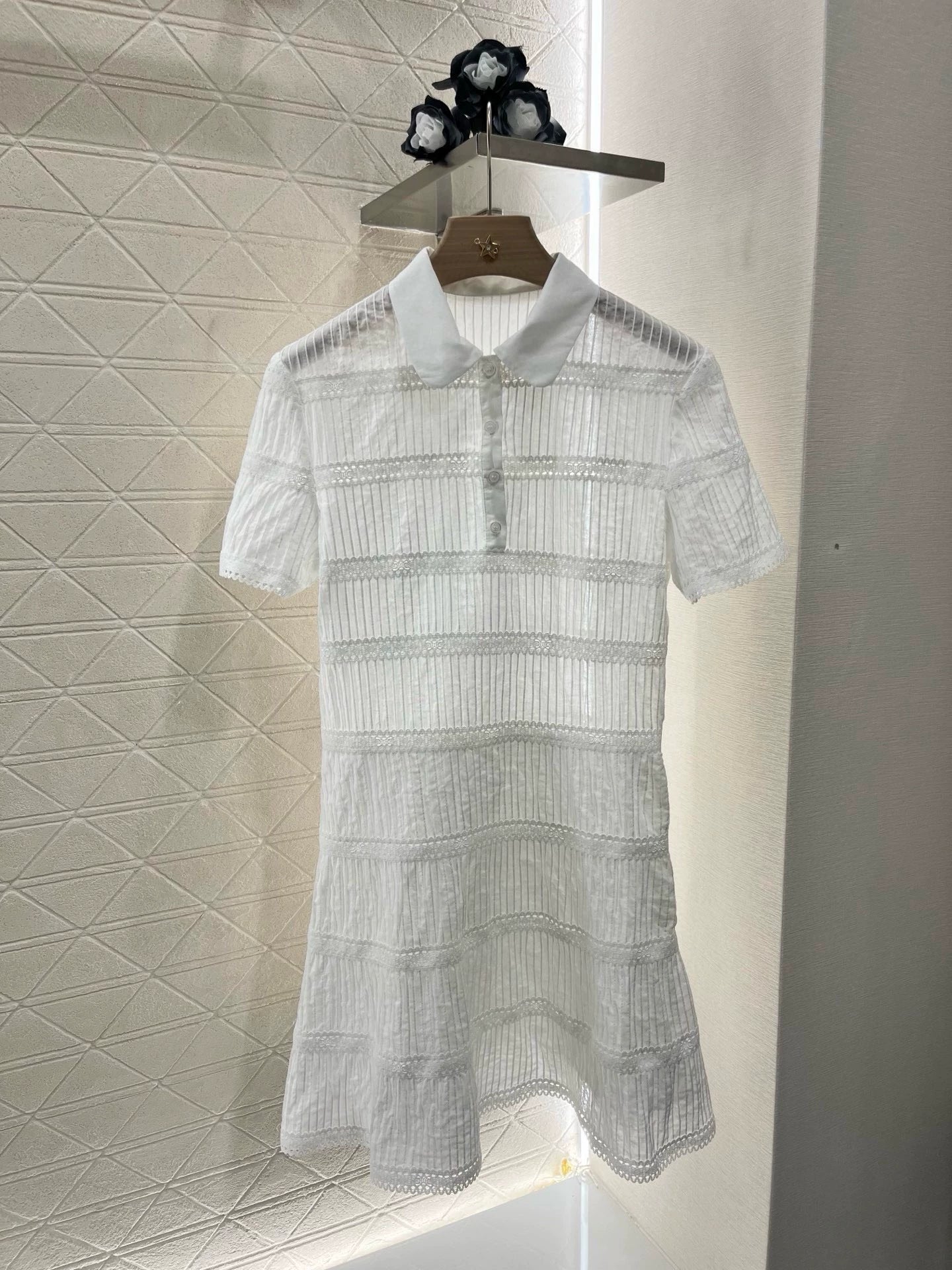 CE 25 Heavy duty Embroidered dress