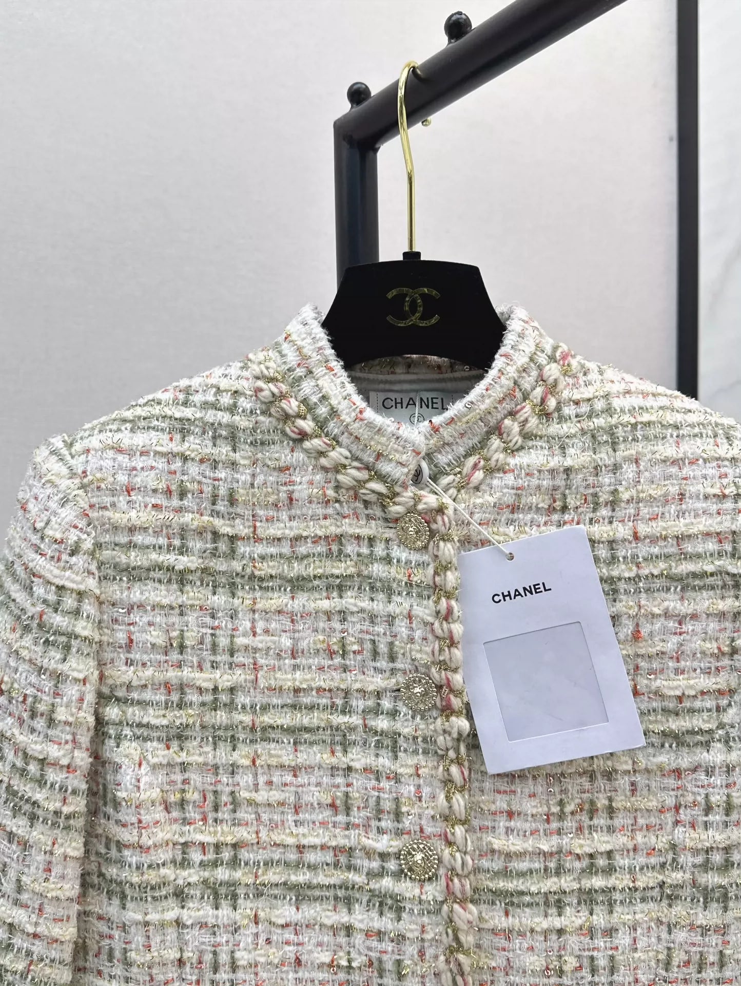 C 25 Woven Tweed Dress
