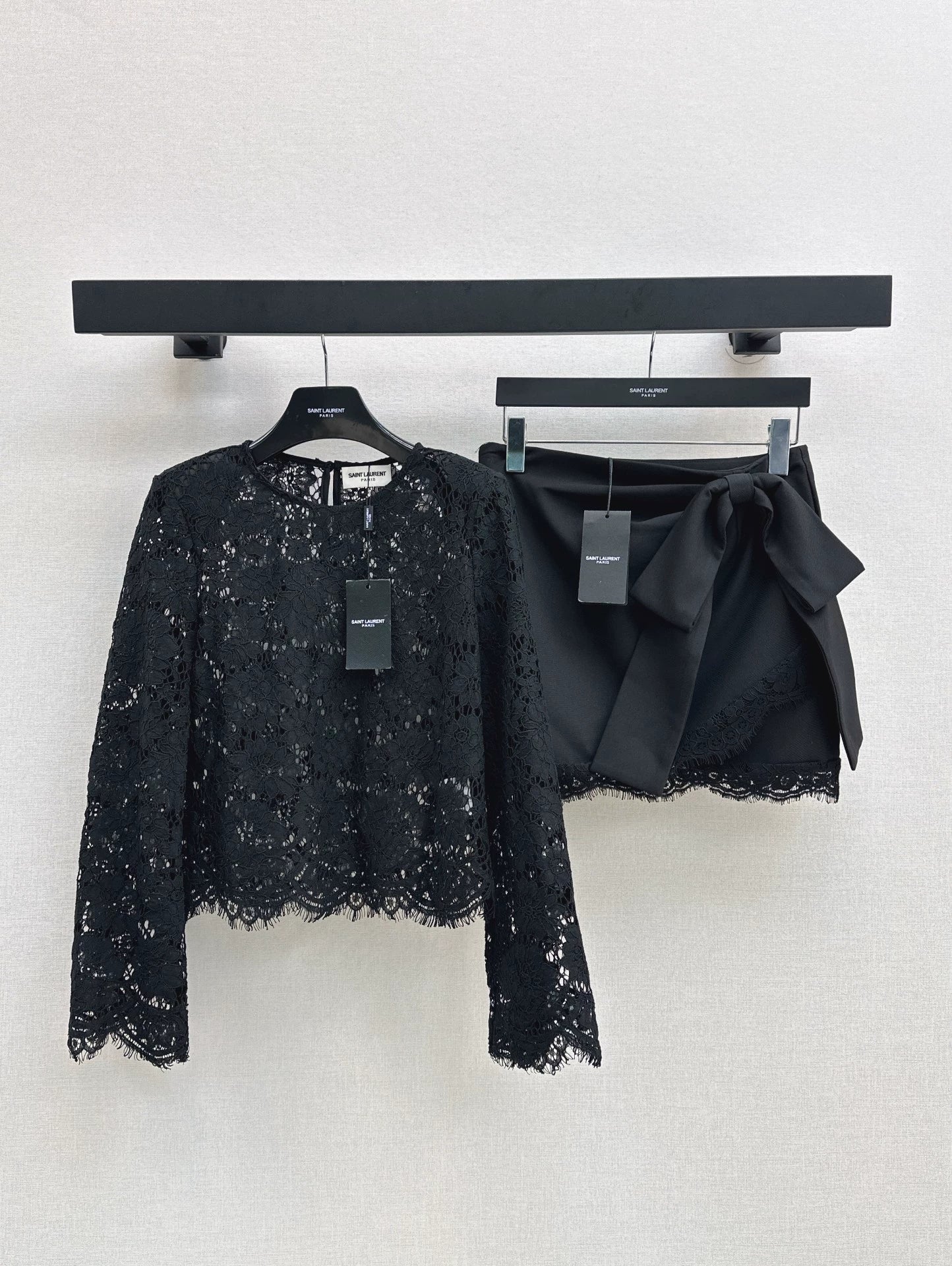 Y 25 new vintage lace top spliced lace skirt pants