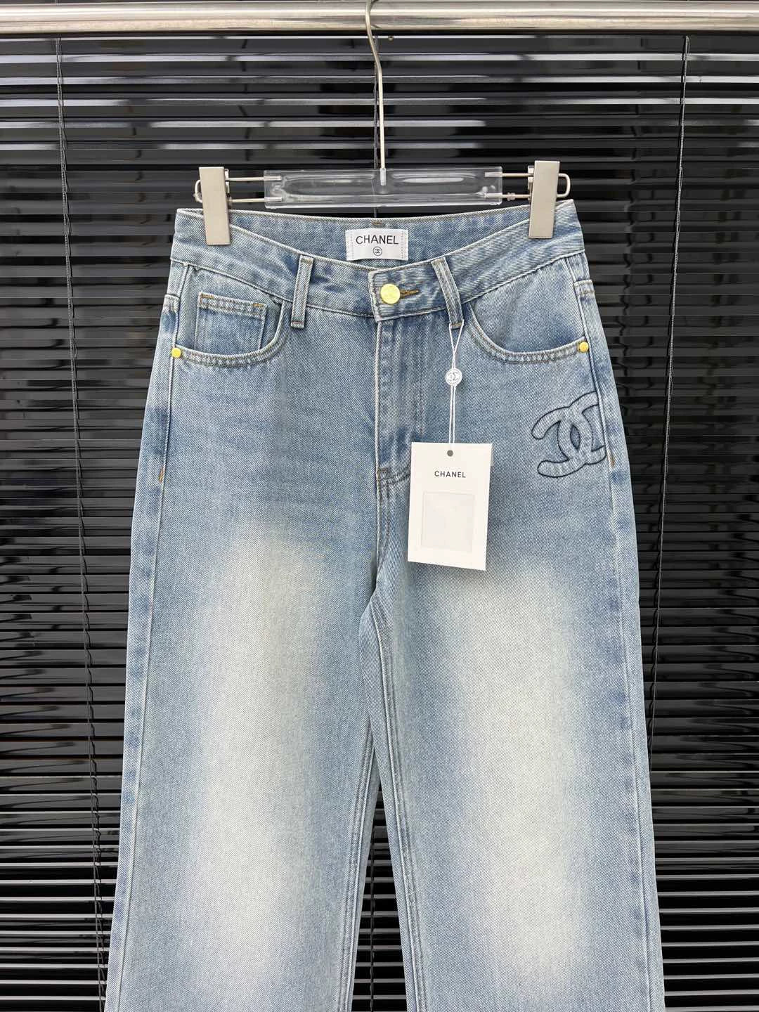 C 25 New Arrivals Straight-leg Pants High Waist Straight-leg Style