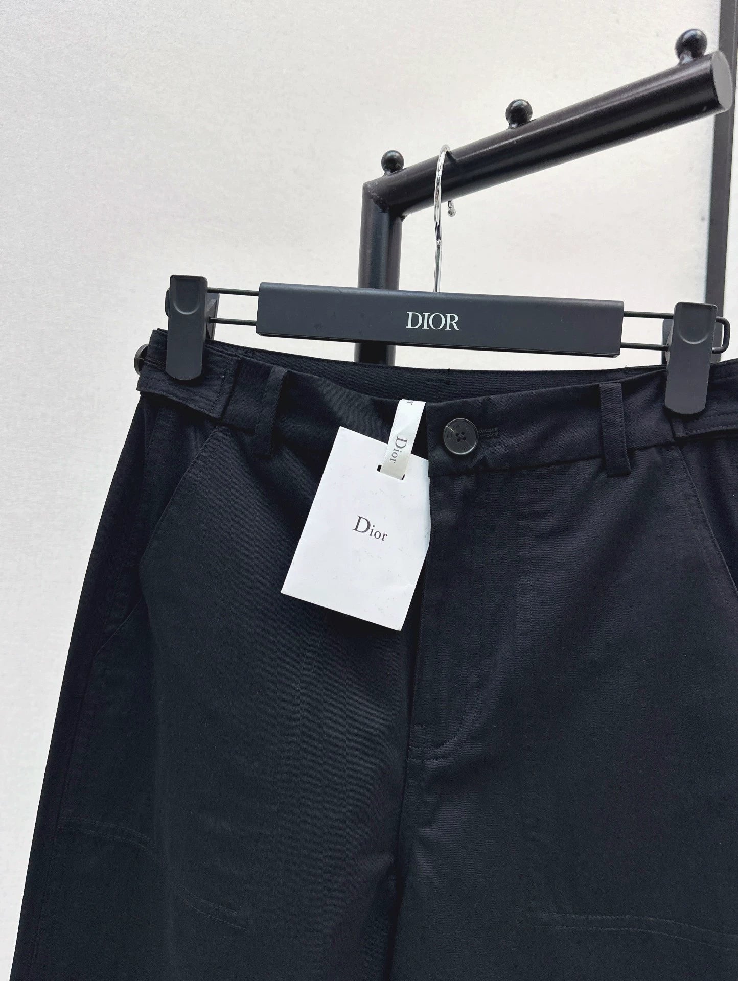 D 25Ss Early Fall New Elastic Waist Straight-Leg Pants