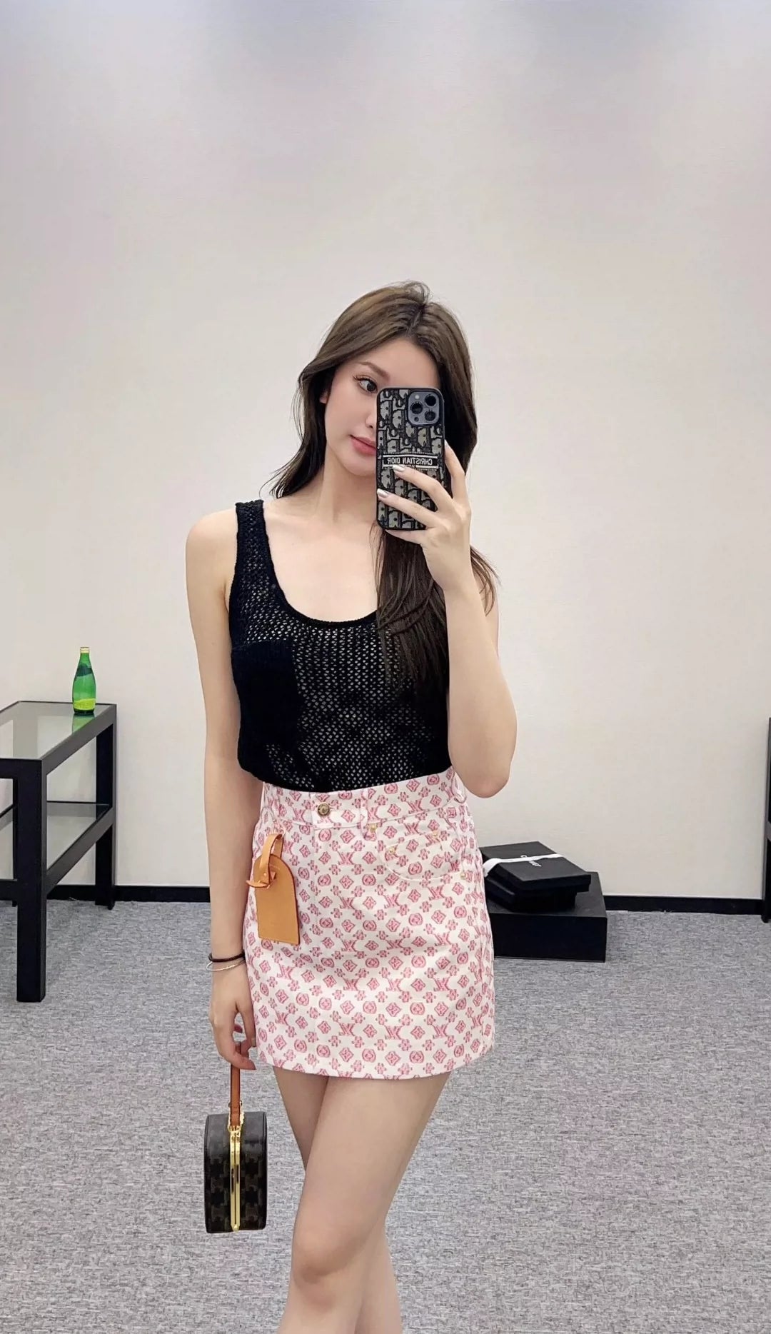 C 25 Spring/Summer New Cutout Pocket Knit Vest