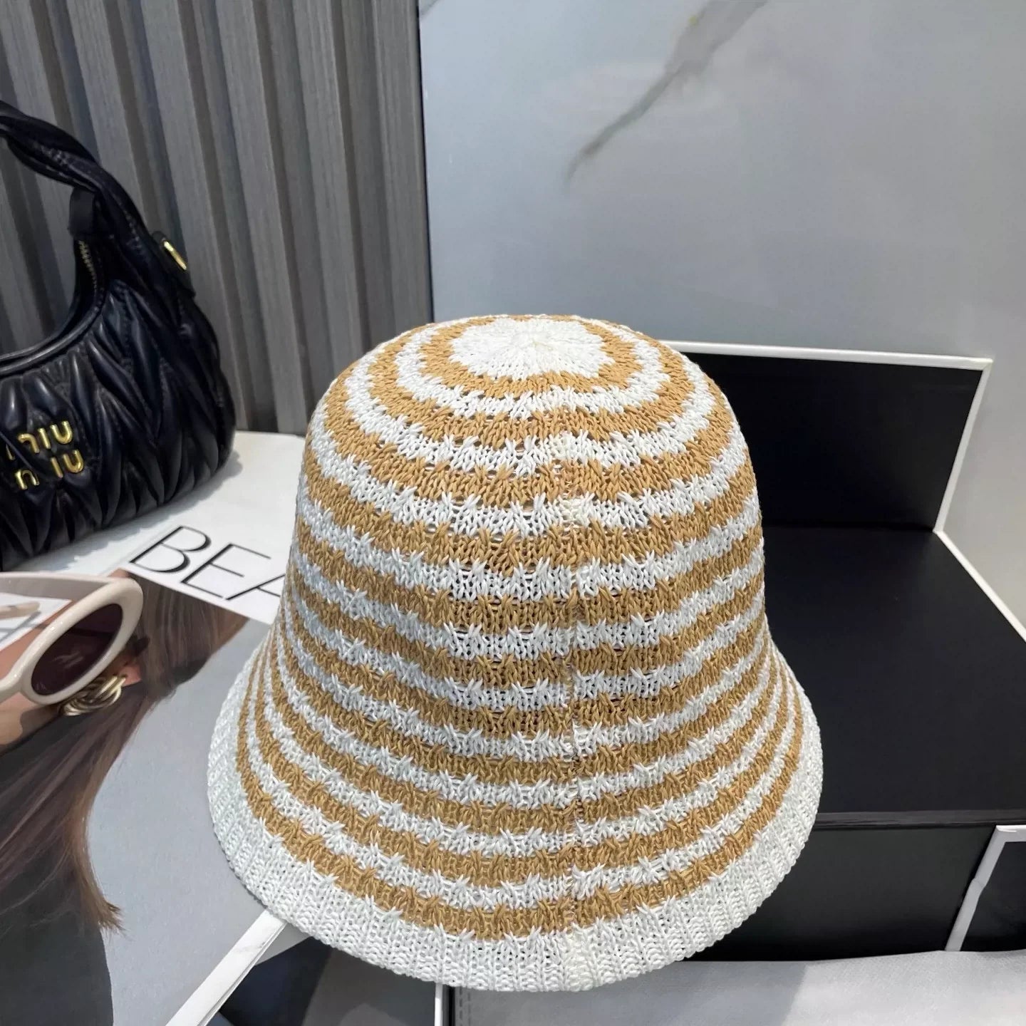 25 new summer knitted bucket hat