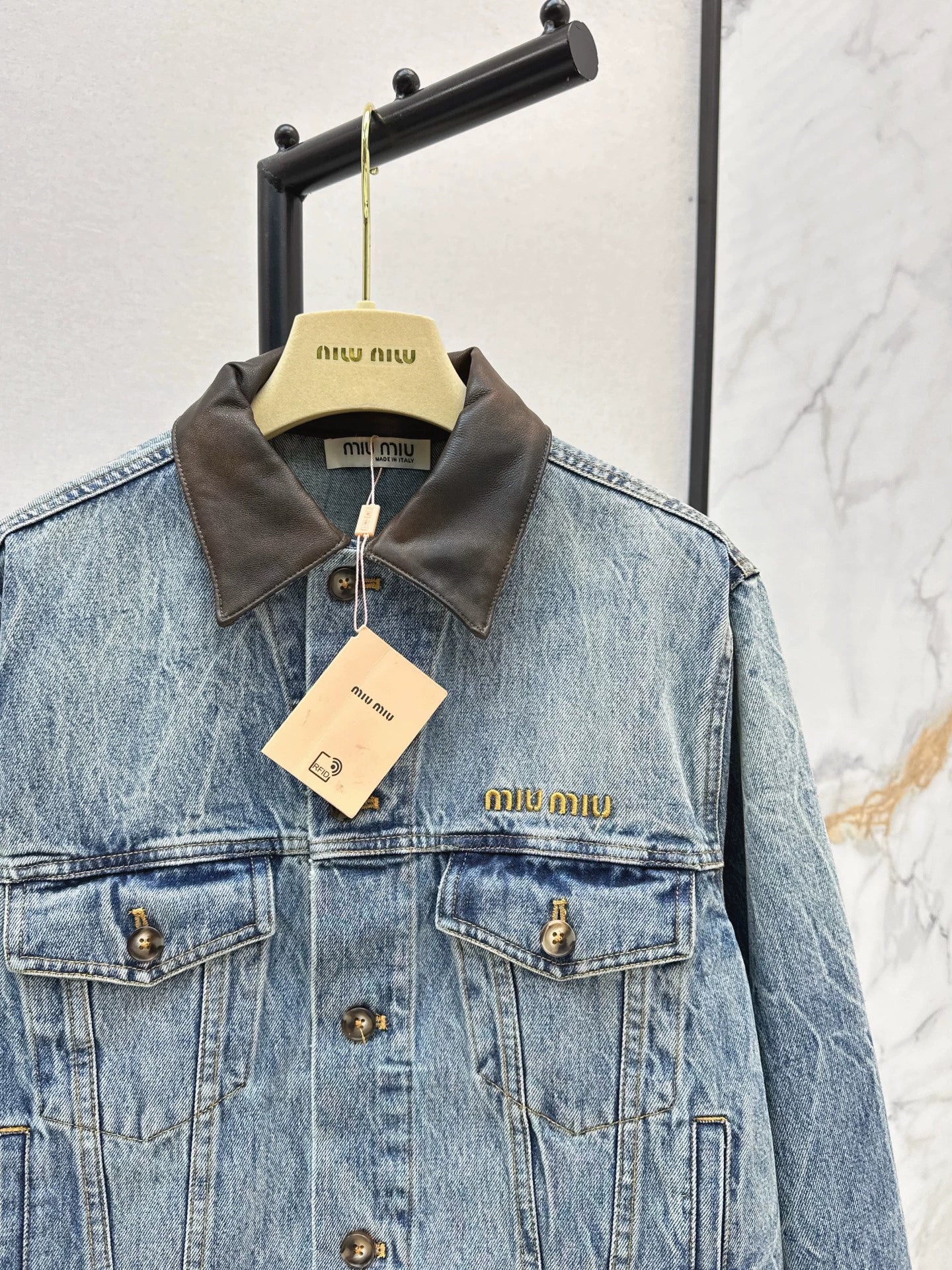 M 25fw Vintage denim jacket