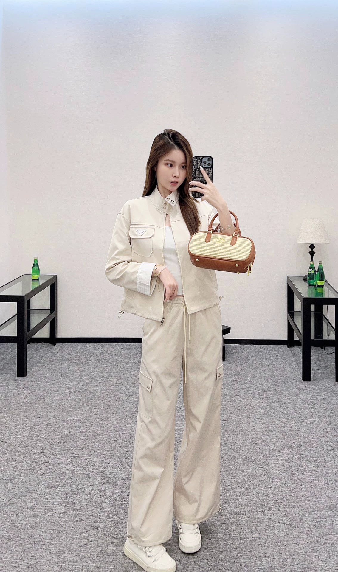 P 25 Workwear jacket, coat, and trousers set.