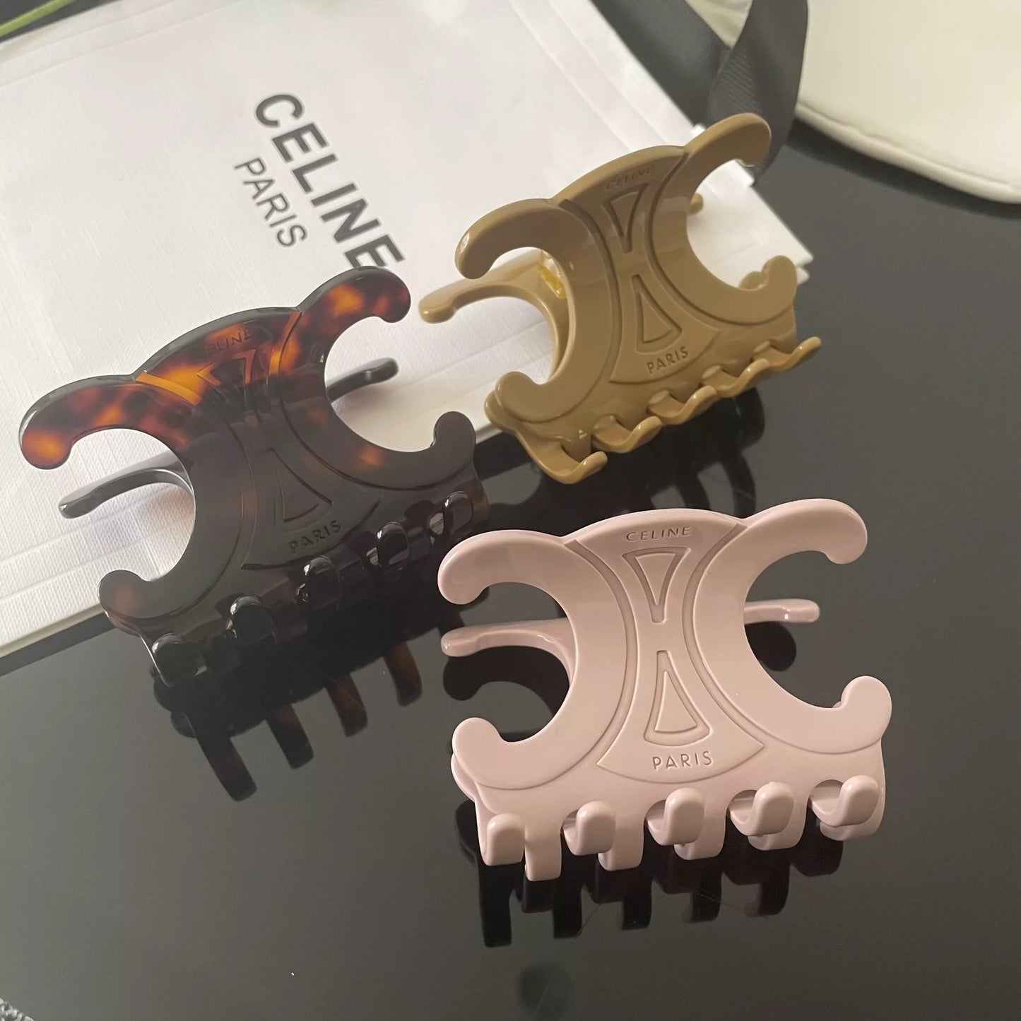 CE 25 Acetate Shark Clip(FIVE COLOR)