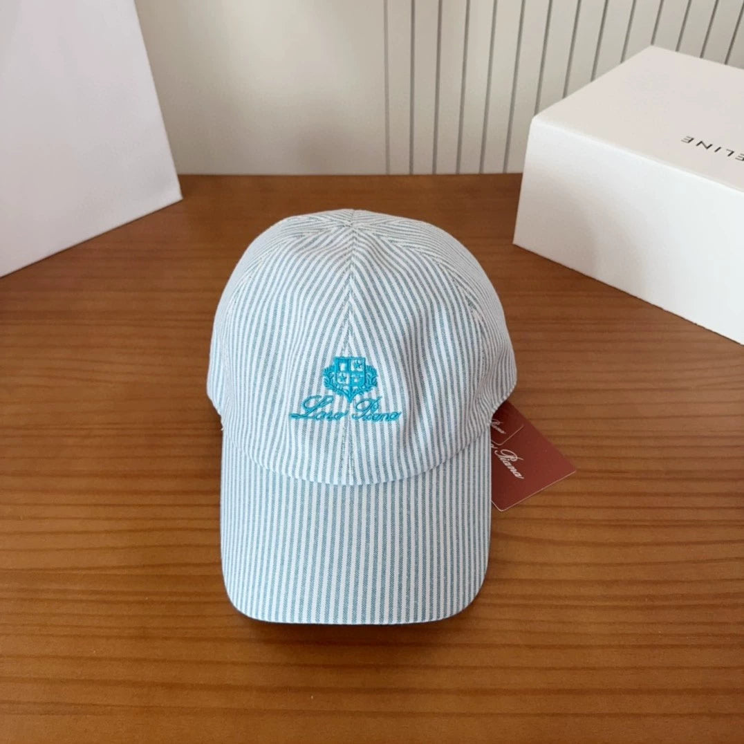 Lor 25 striped baseball cap