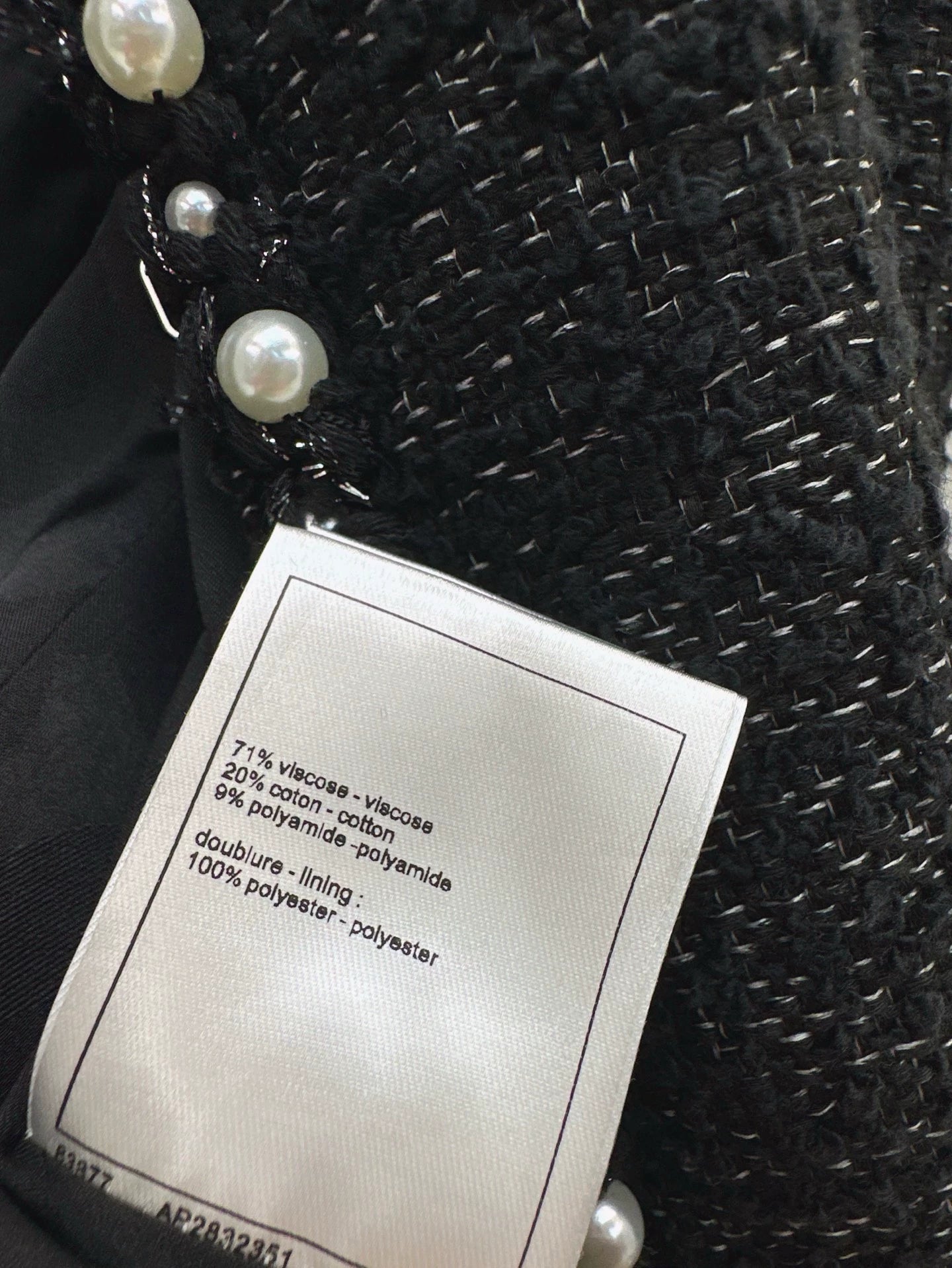 C 25 Frühling/Sommer neueste Stil Perlen Kleid Jacke