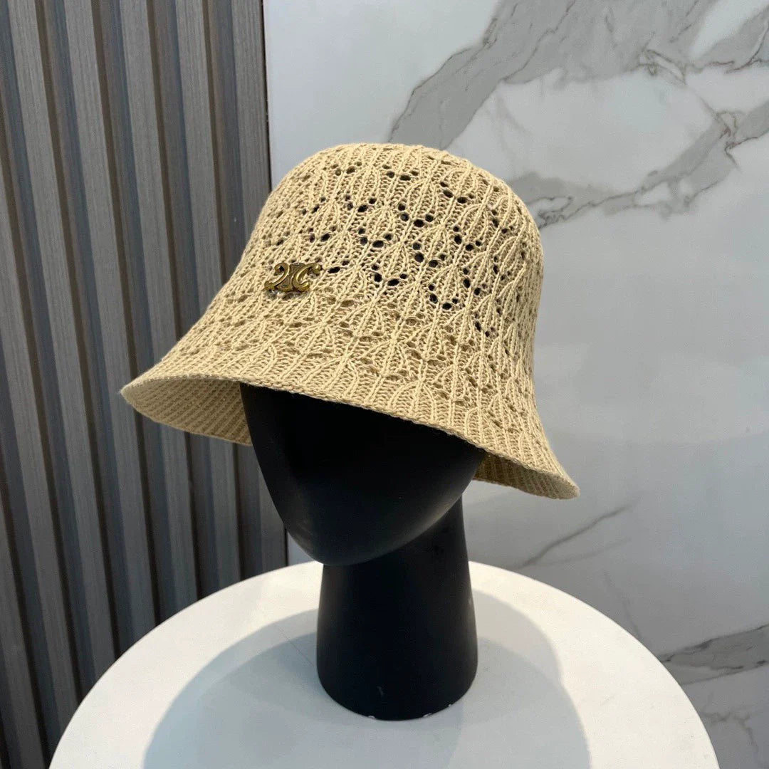 25 Summer new hollow fisherman hat