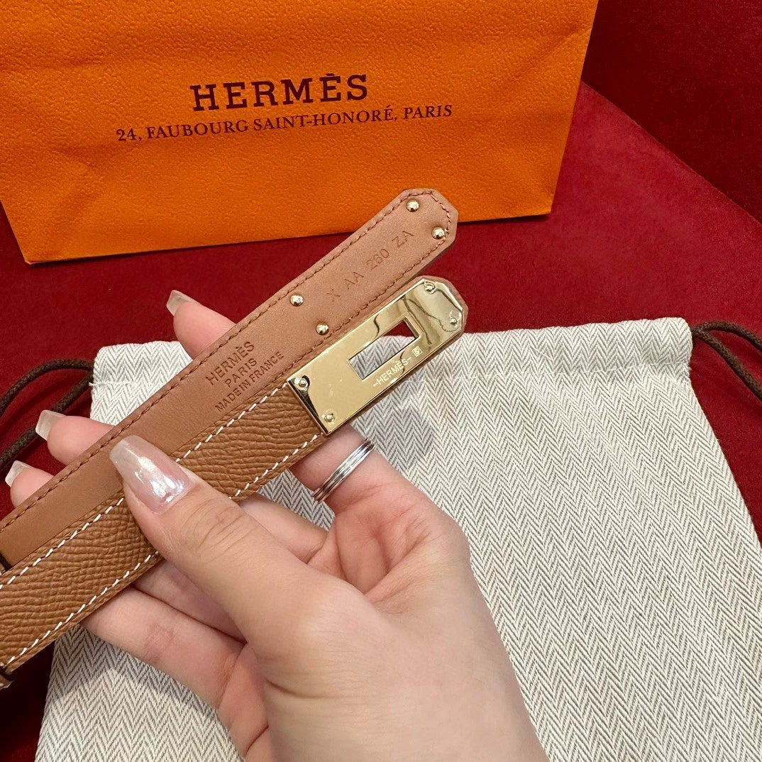 Women's belt calfskin