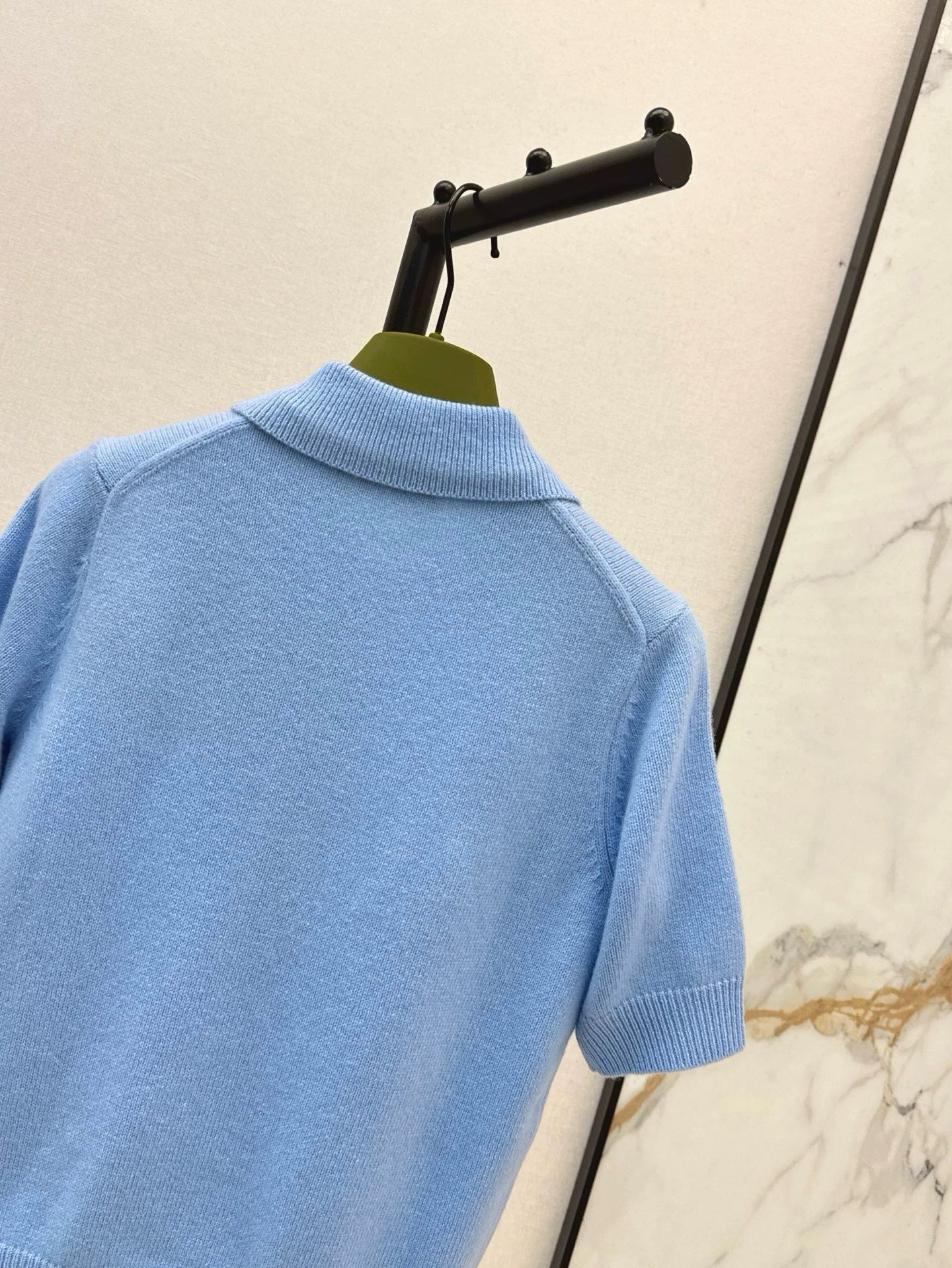 G 25 Spring/Summer Latest Lapel Short Sleeve Top