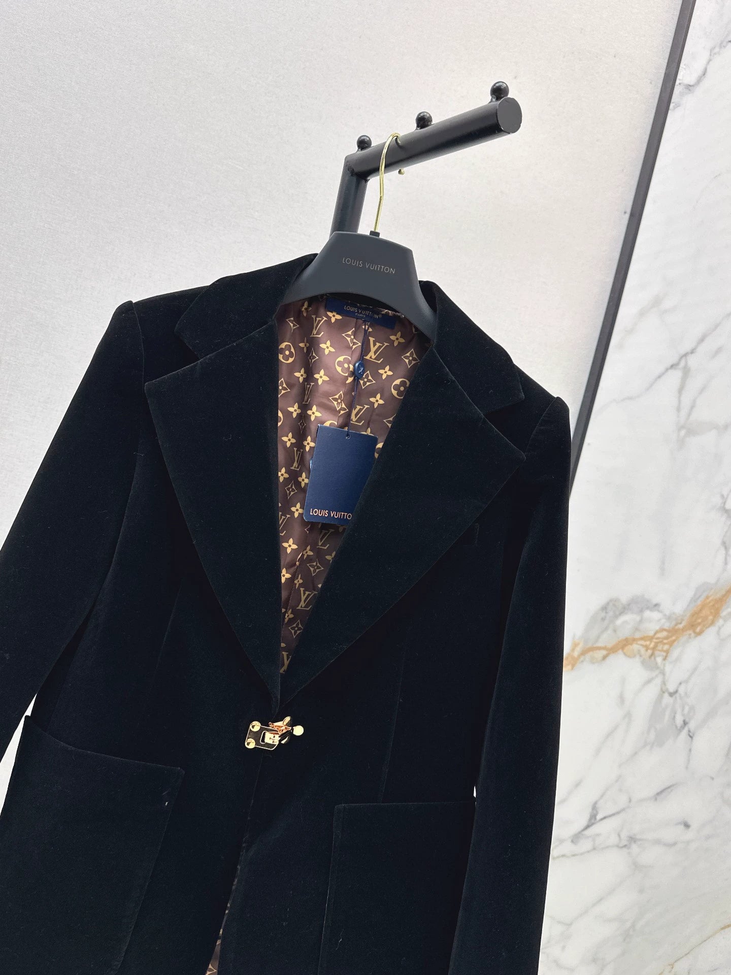 L 25 Jacquard monogram suit jacket