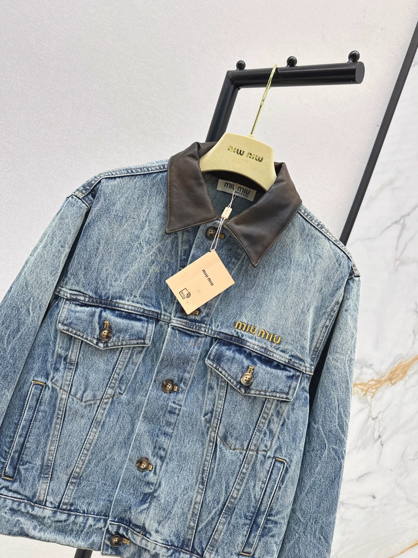 M 25fw Vintage denim jacket