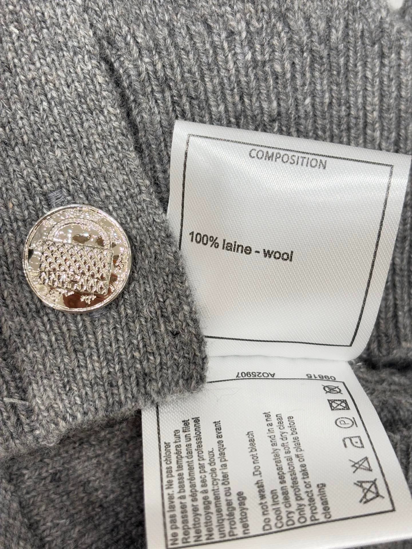 C 25 Spring/Summer New Style Girls Logo Casual Knit Cardigan