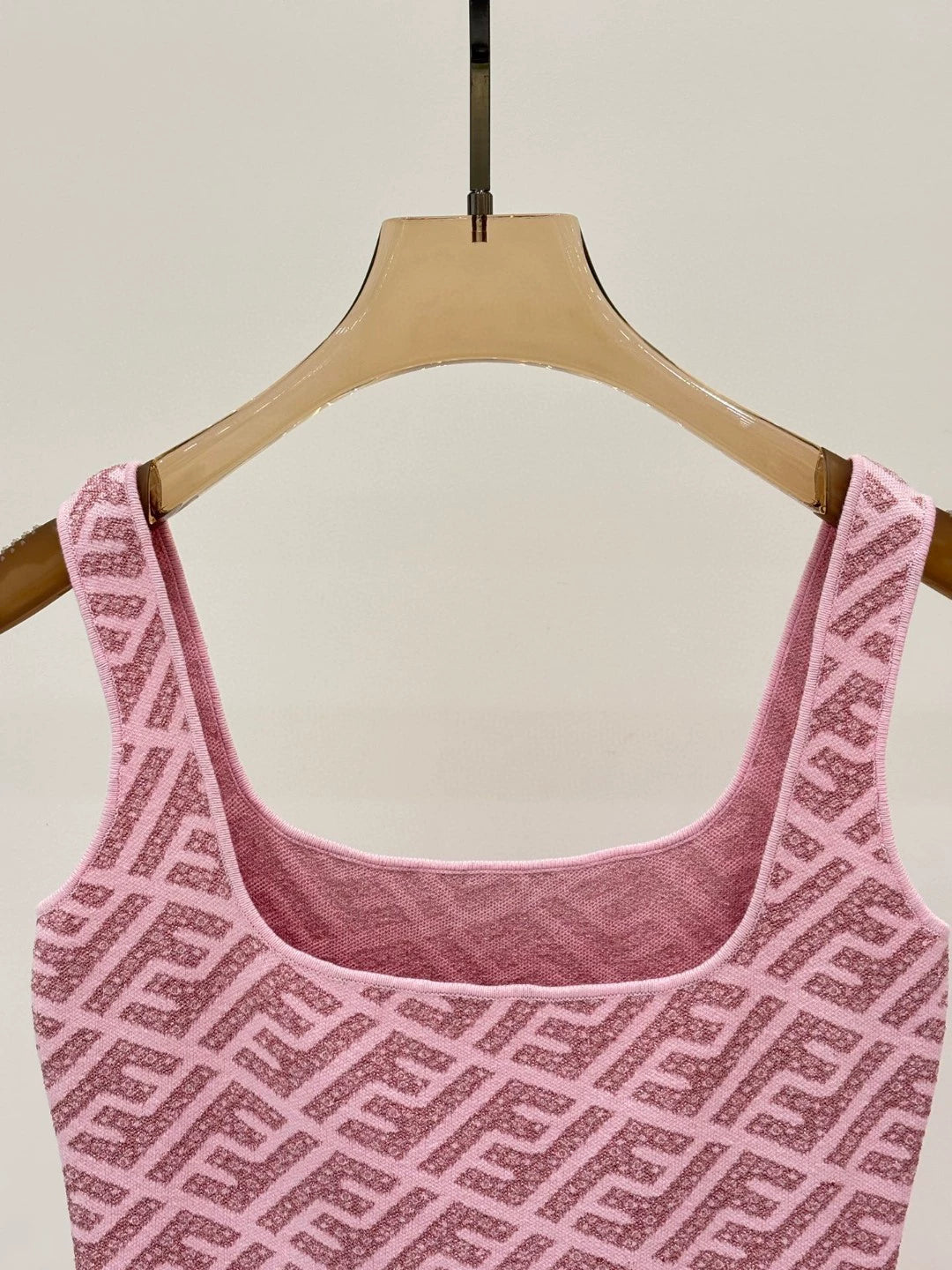 F 25 New Alphabet Slash Neck Vest Dresses(pink blue brown)