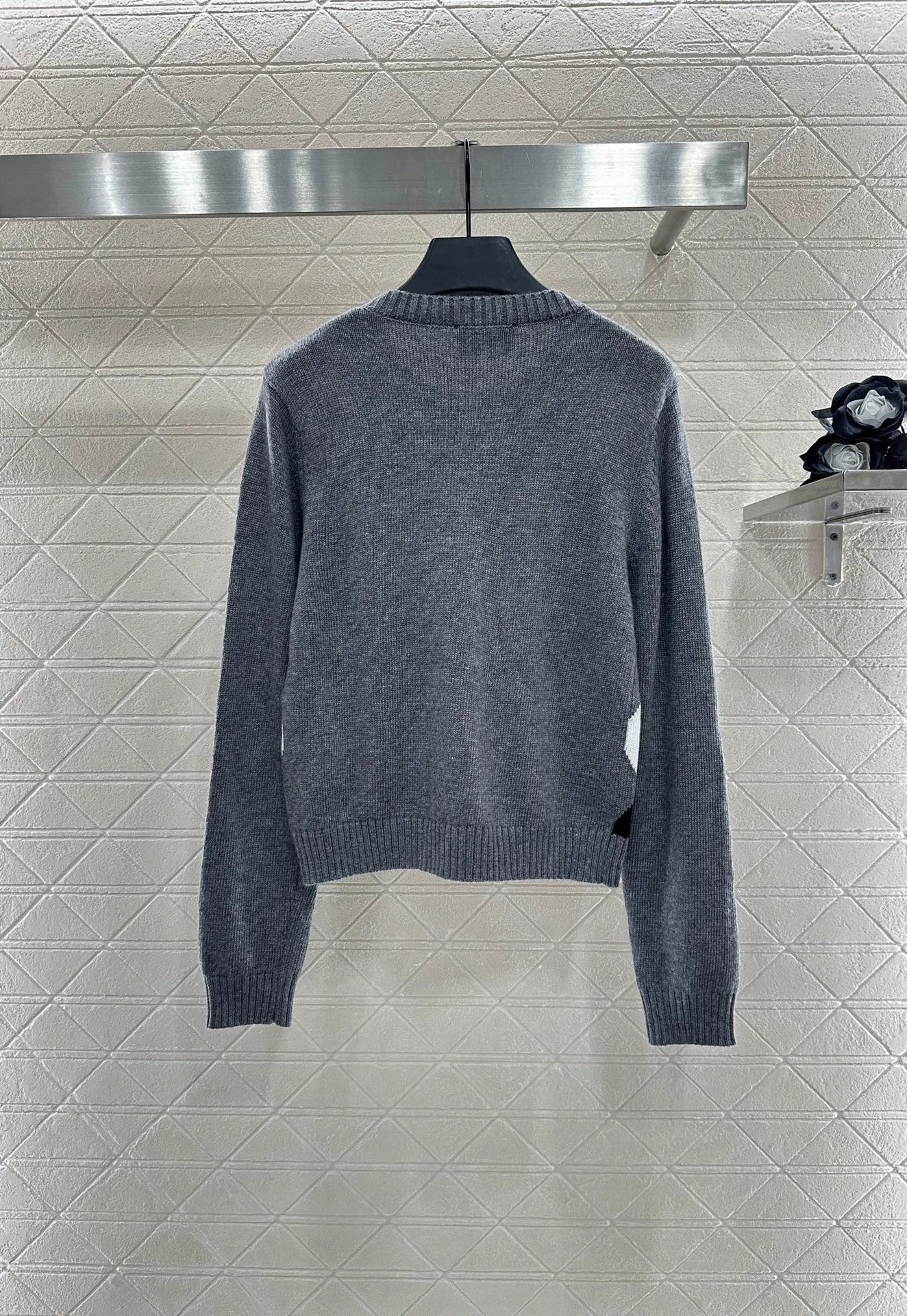 P 25 Diamond Knit Cardigan